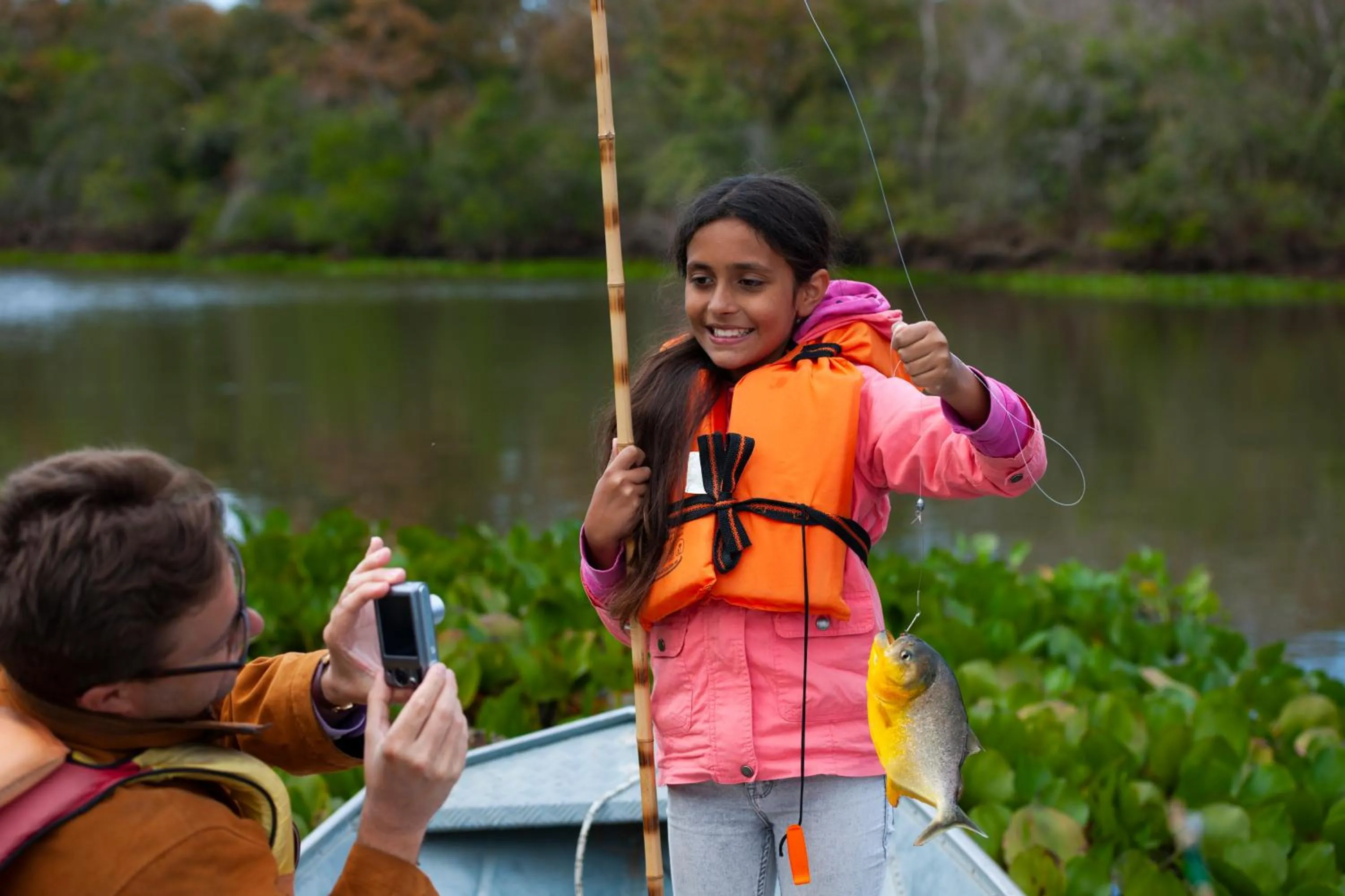 Fishing in Pousada Rio Claro