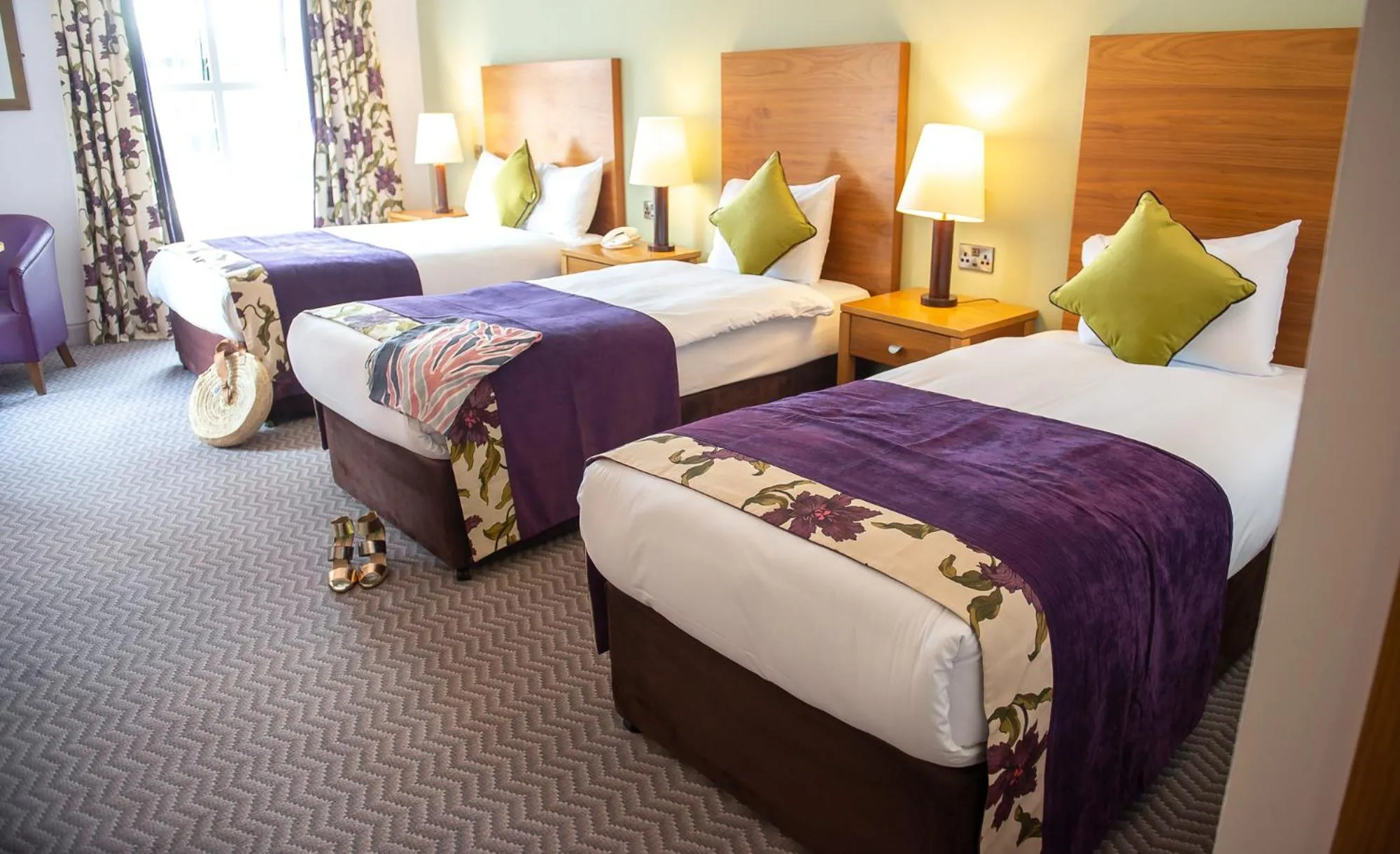 Photo of the whole room, Bed in Maldron Hotel & Leisure Centre, Oranmore Galway
