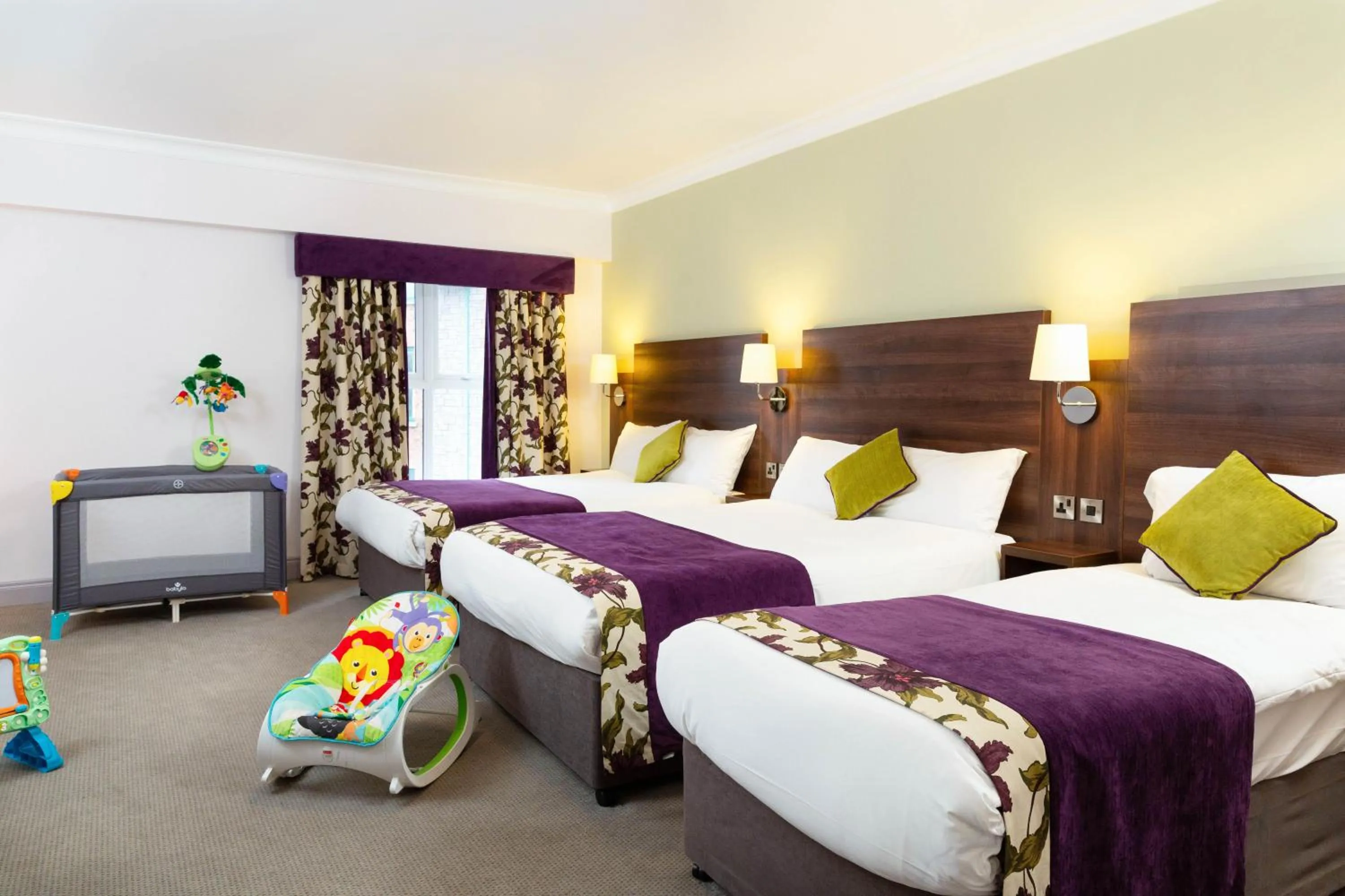 Photo of the whole room, Bed in Maldron Hotel & Leisure Centre, Oranmore Galway