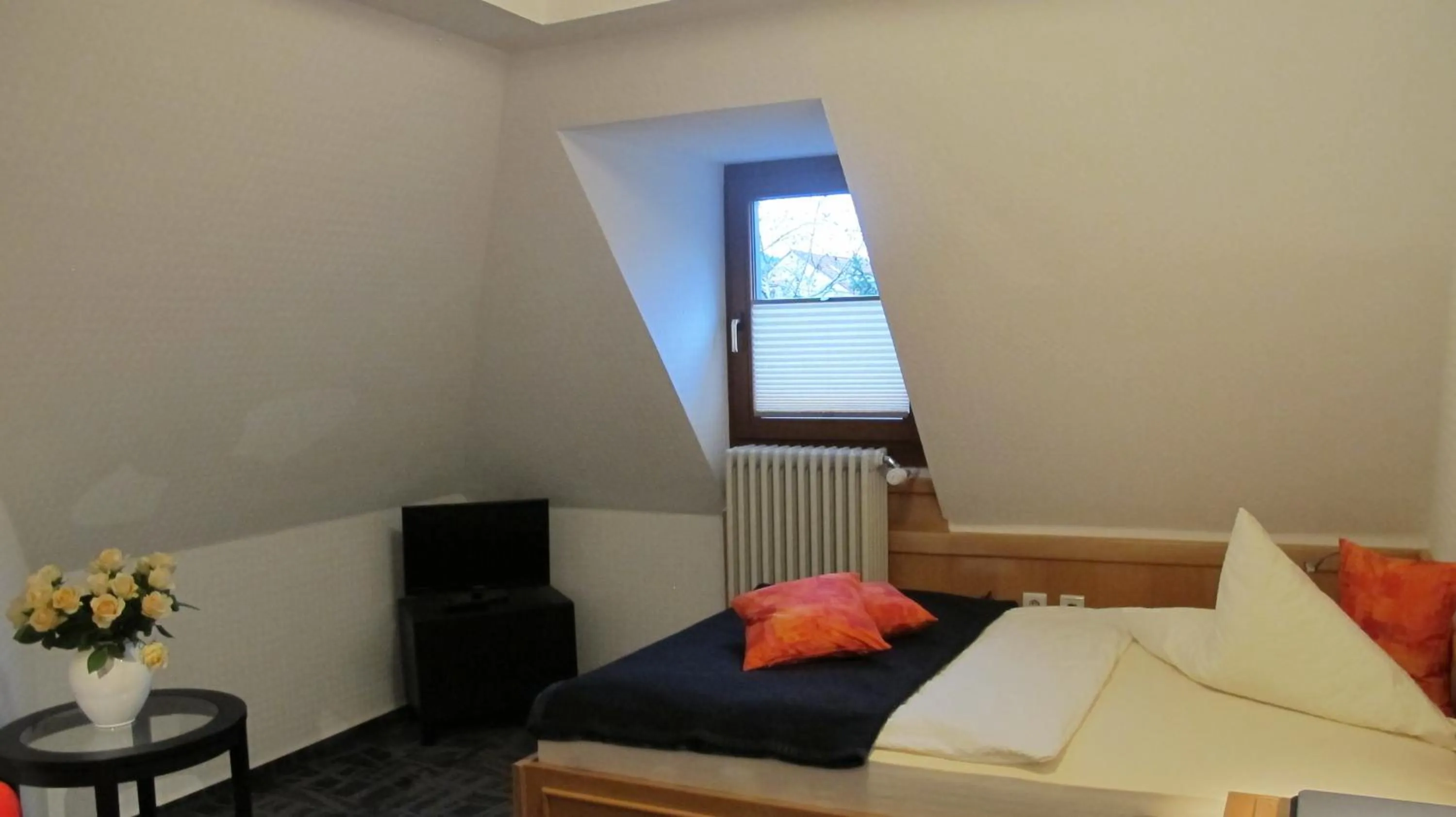 Photo of the whole room, Bed in Hotel Anlage Heidelberg