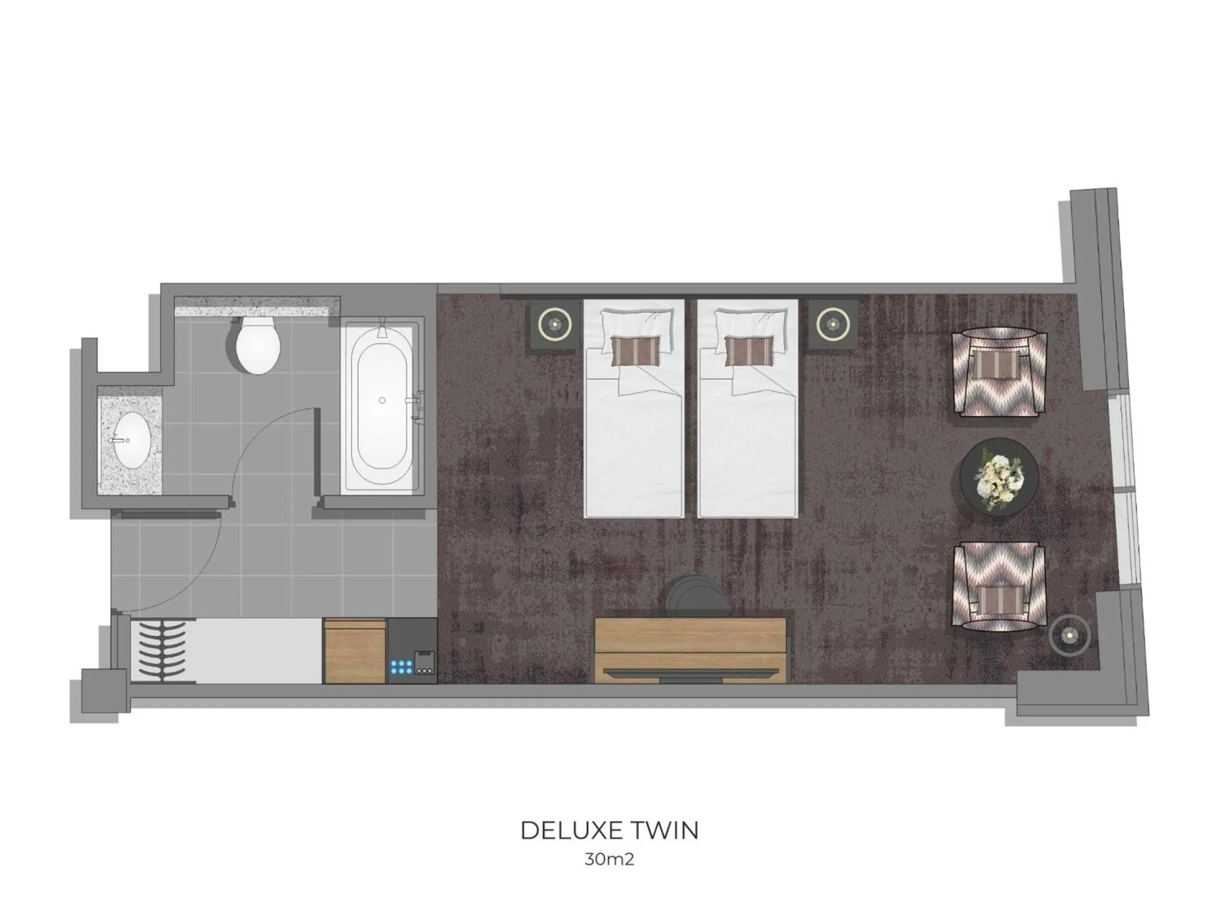 Floor plan in The Spencer Hotel