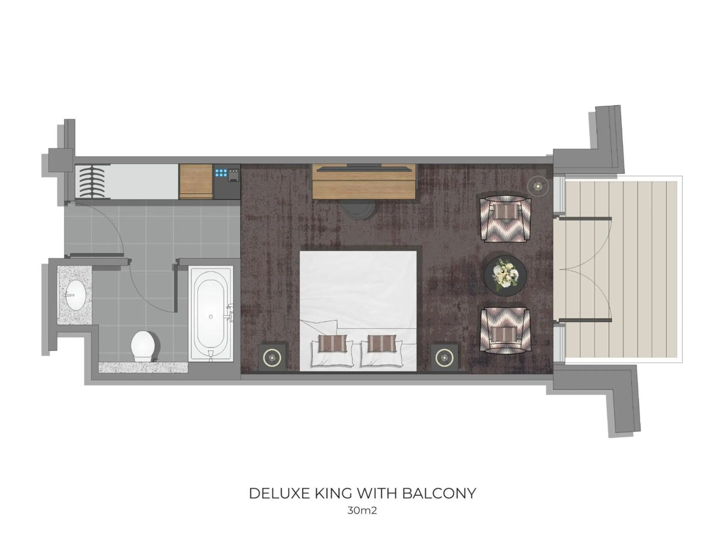 Floor plan in The Spencer Hotel