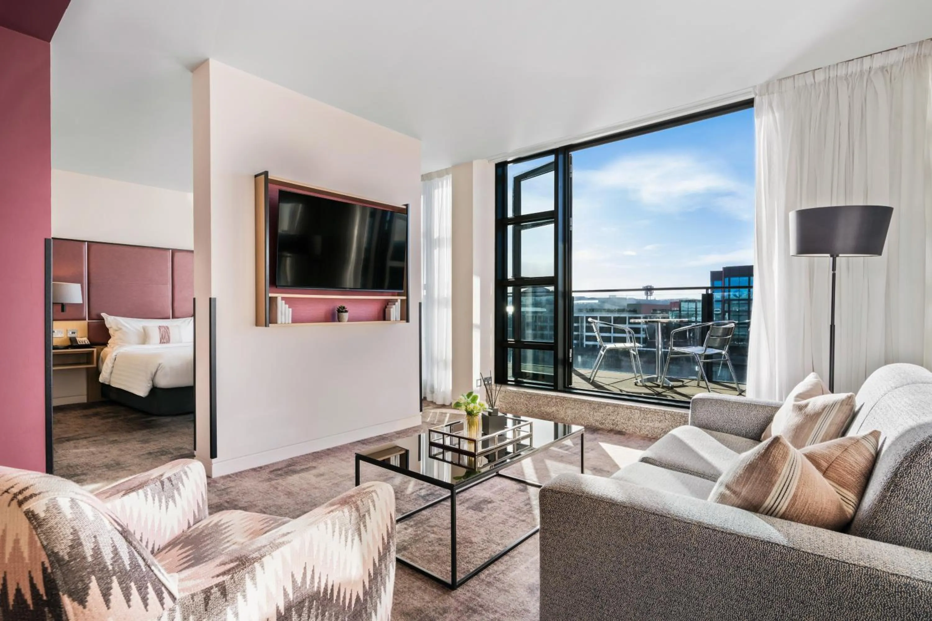 Seating area in The Spencer Hotel