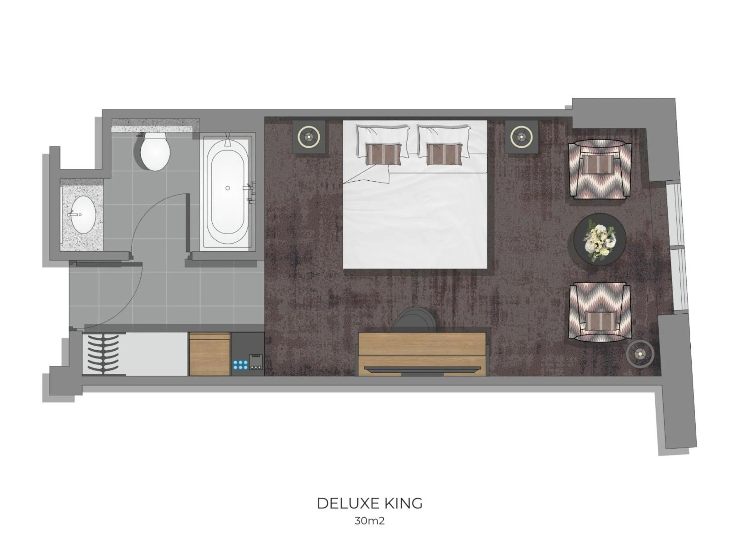 Floor plan in The Spencer Hotel