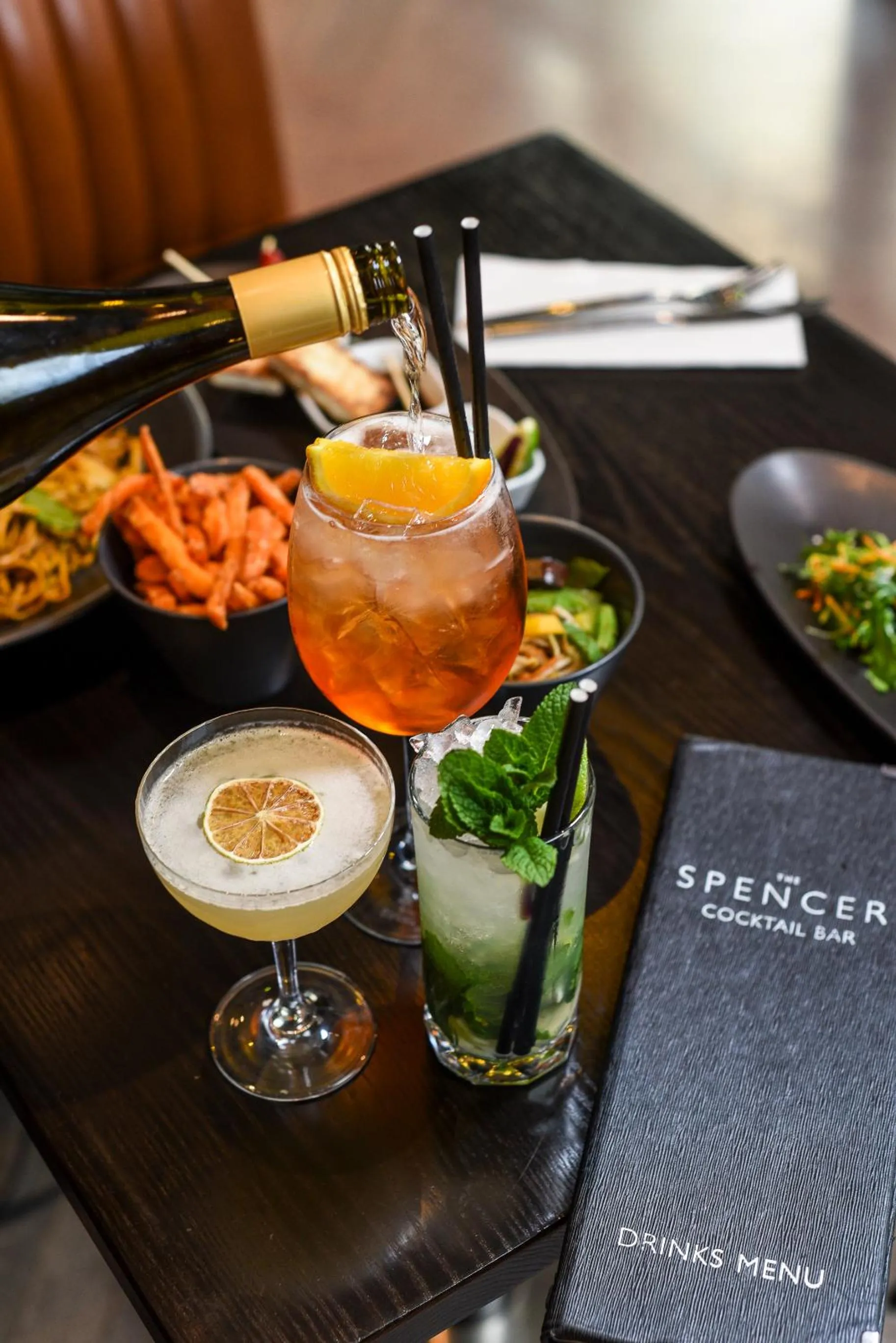 Food close-up in The Spencer Hotel