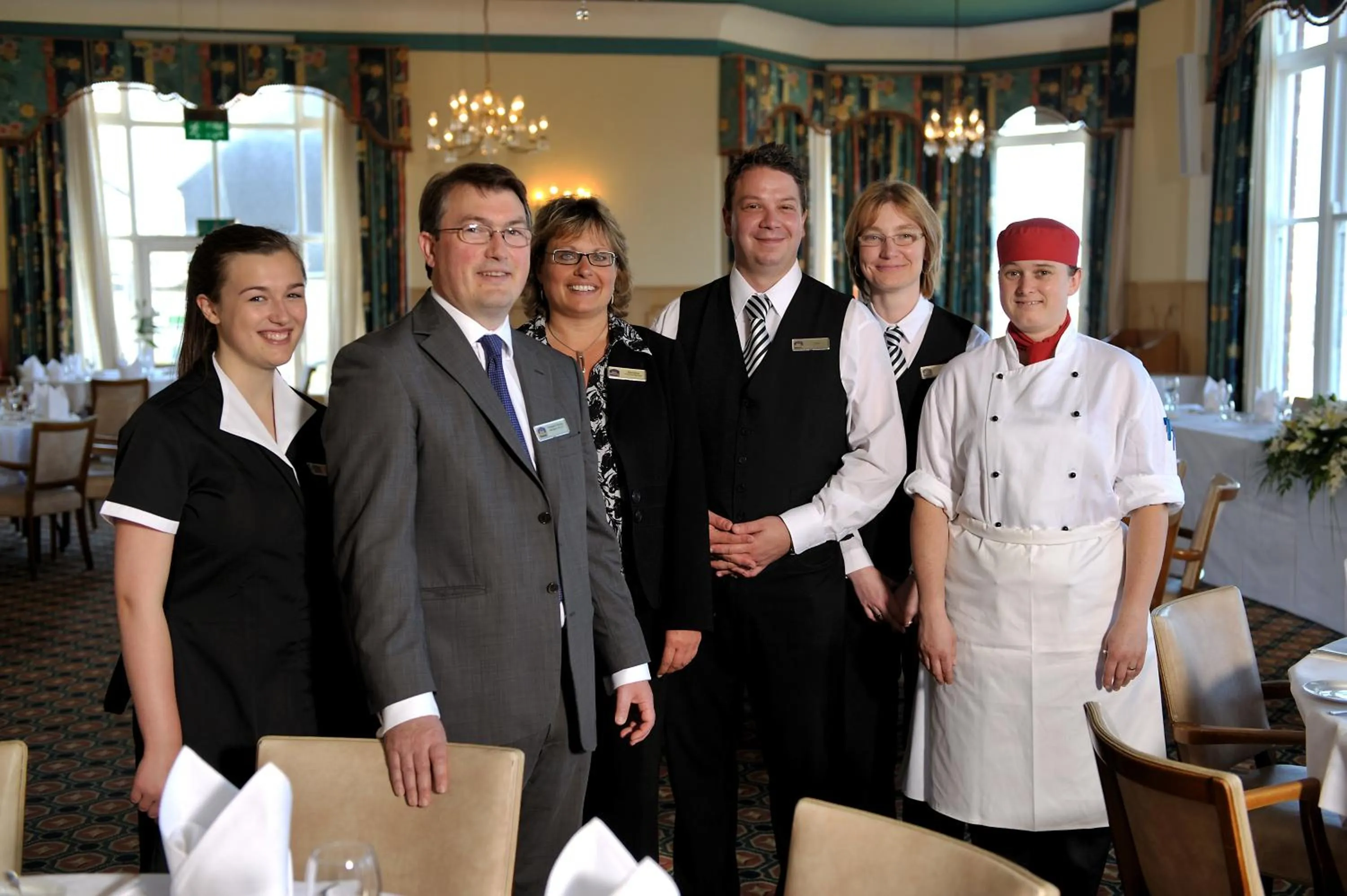 Staff in Best Western Hotel Bristol