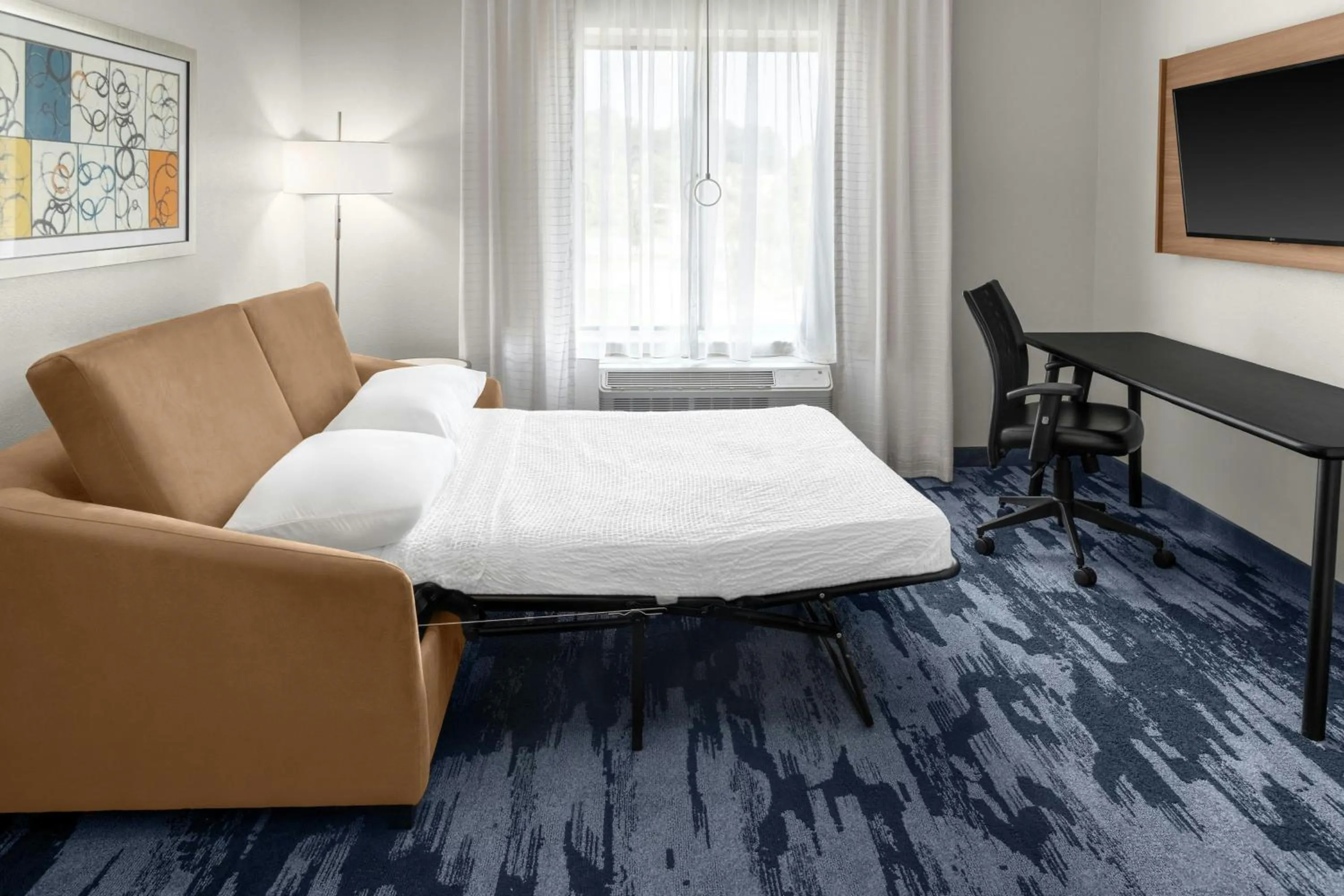 Bedroom, Bed in Fairfield Inn & Suites by Marriott Atlanta Acworth