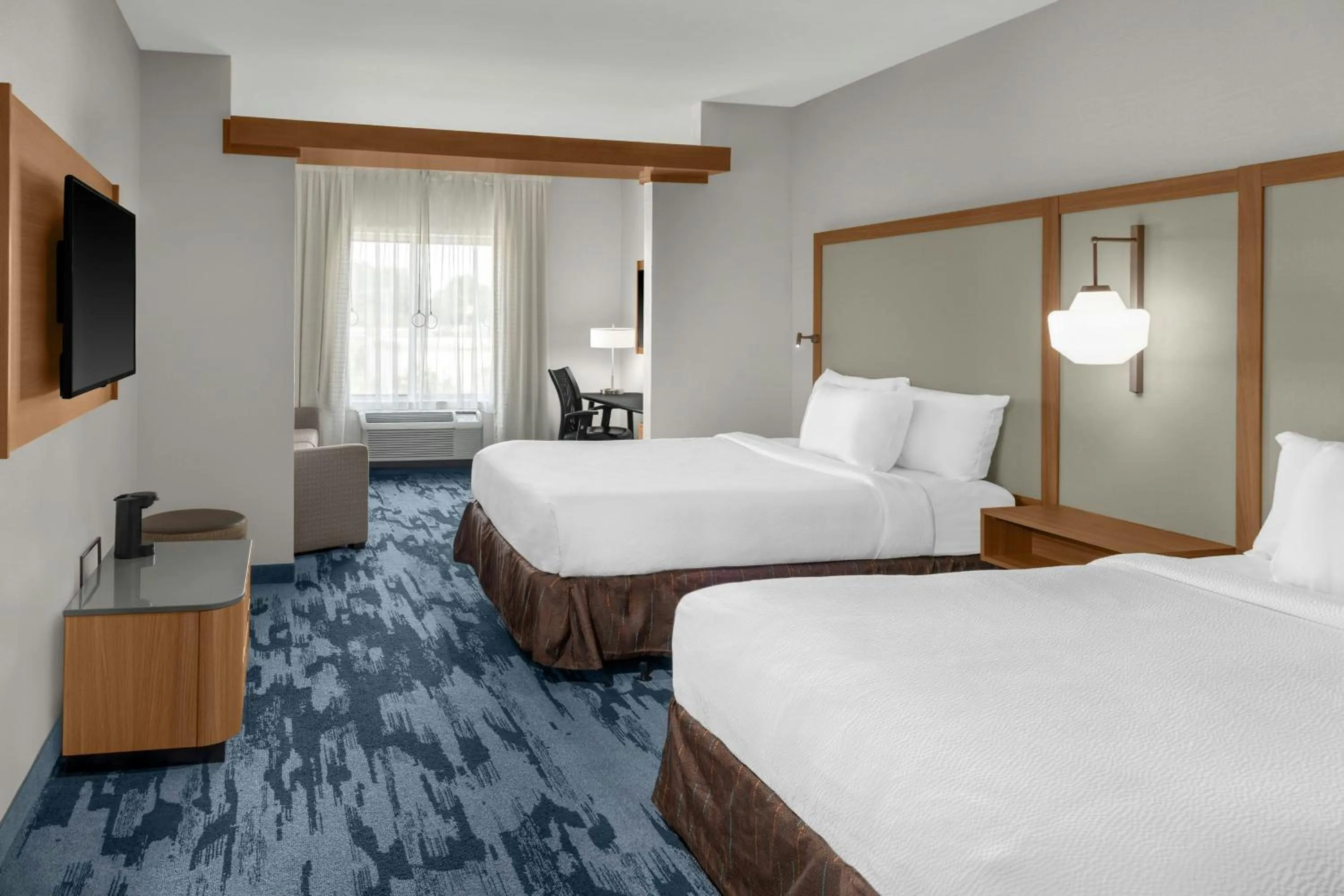 Bedroom, Bed in Fairfield Inn & Suites by Marriott Atlanta Acworth