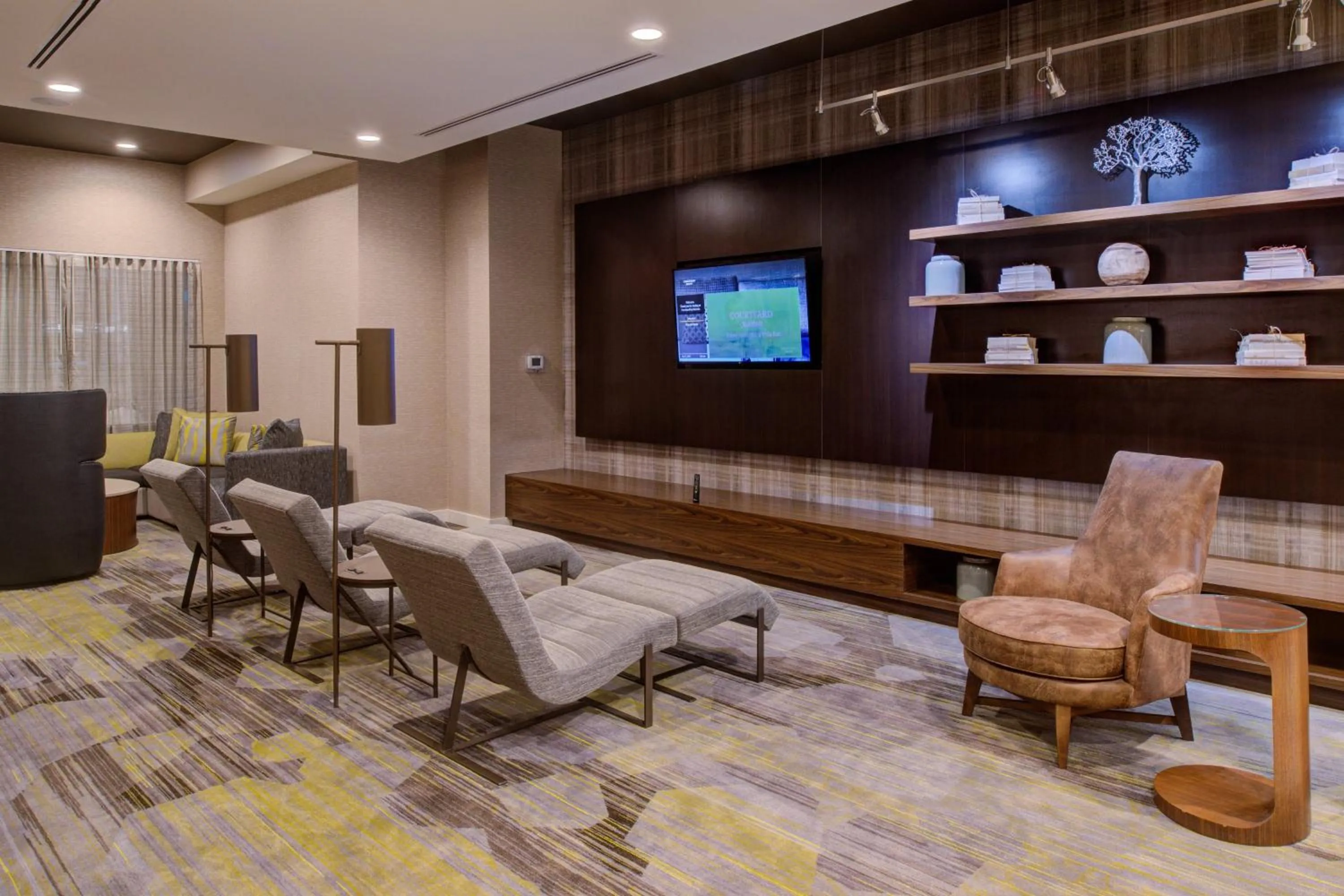 Lobby or reception in Courtyard by Marriott St Louis Chesterfield