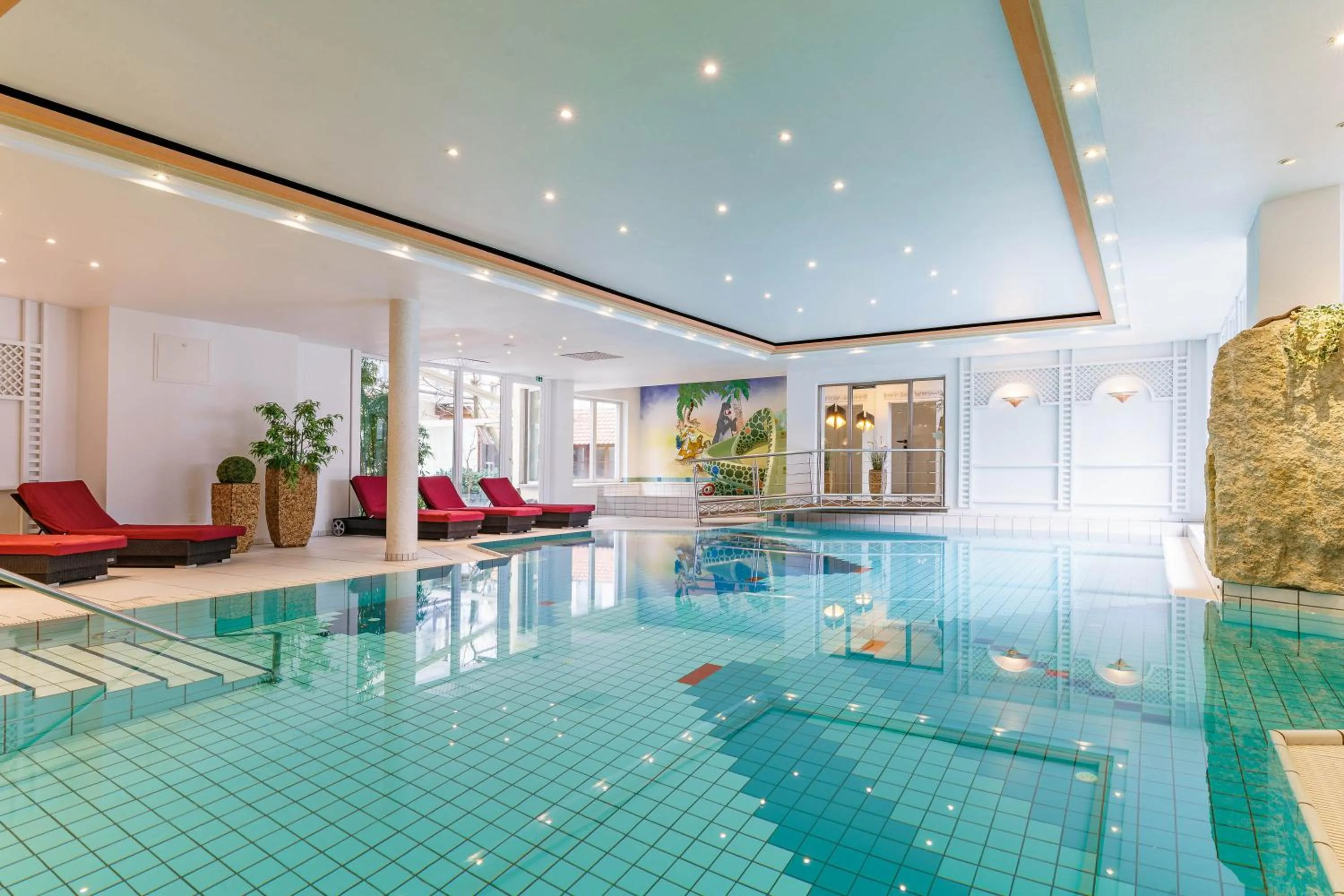Swimming pool in Hotel Gierer