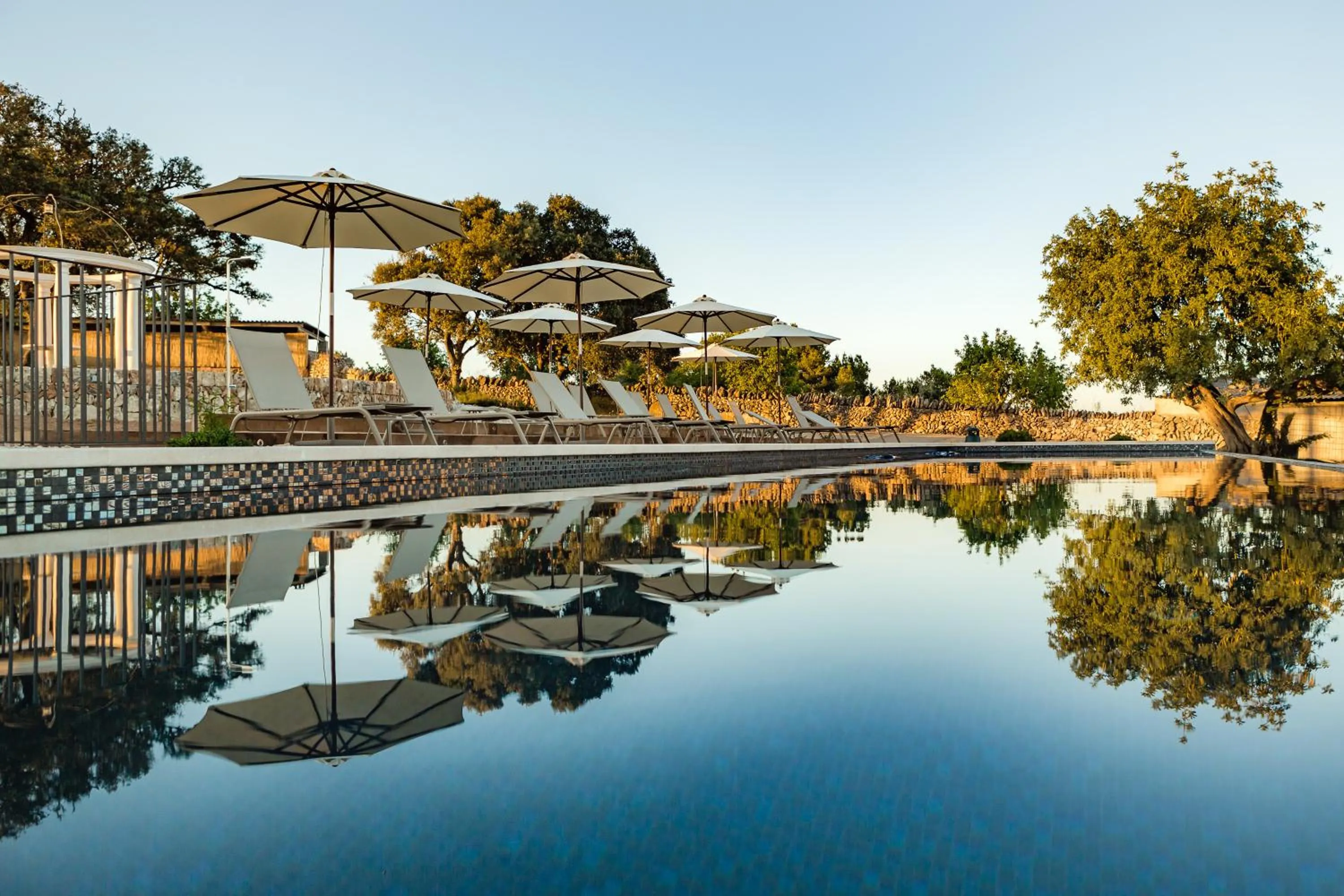 Swimming pool in Agroturismo Ses Vistes