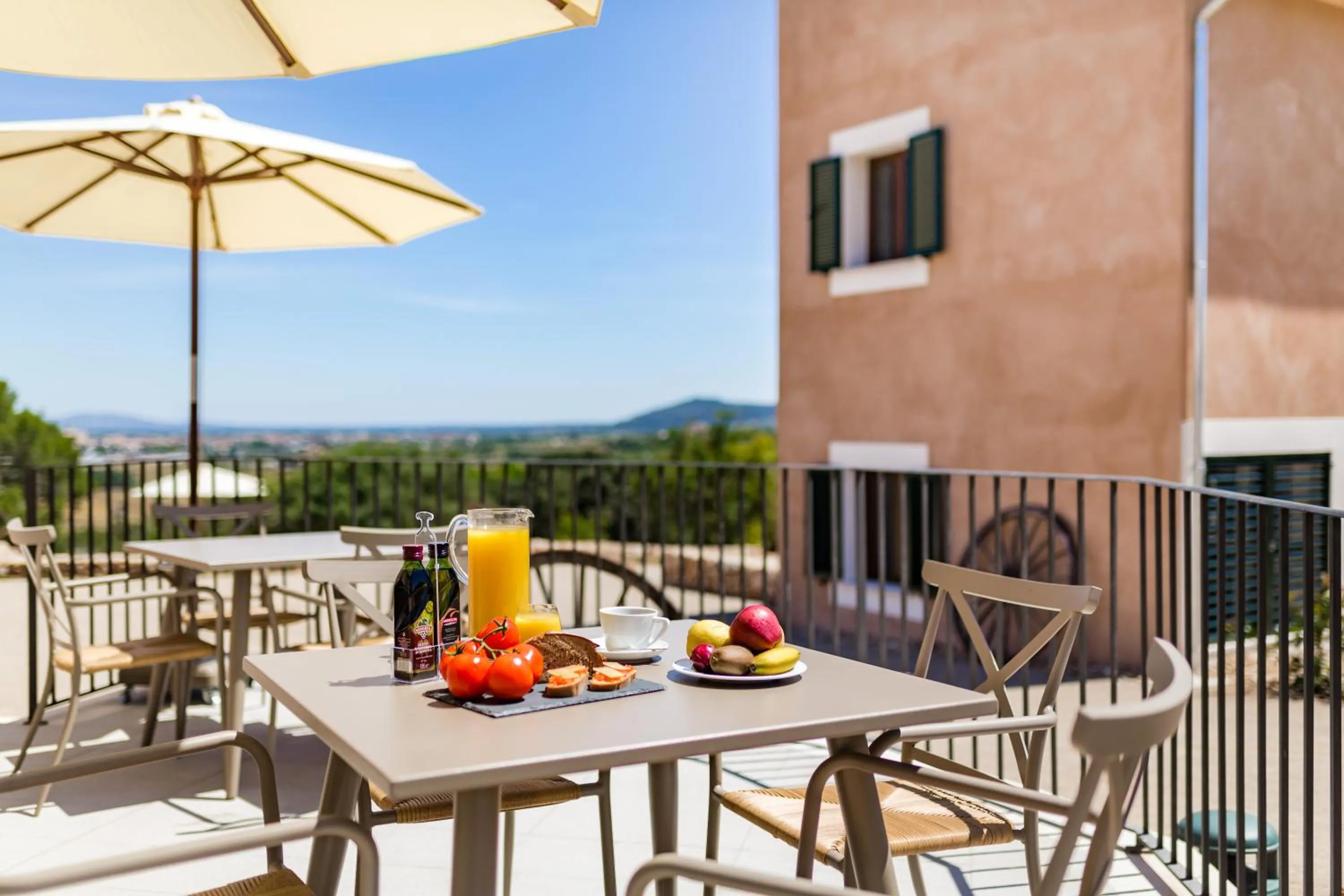 Balcony/Terrace in Agroturismo Ses Vistes