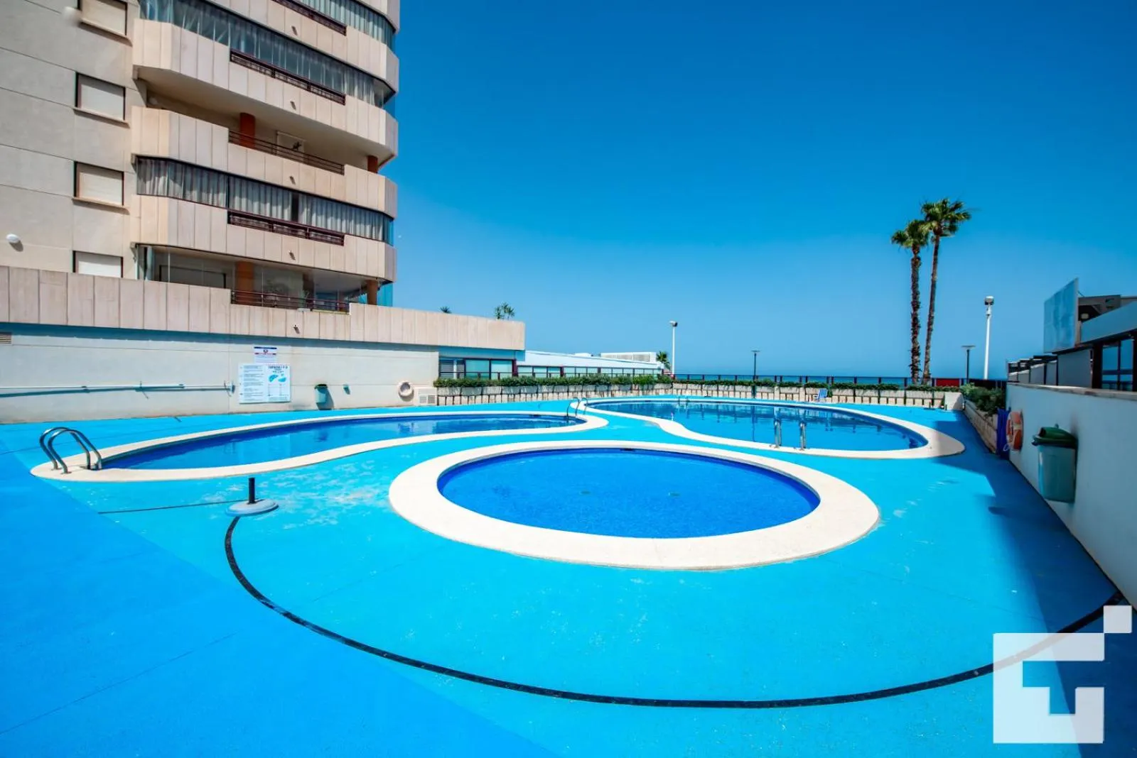 Swimming pool in Apartamento Topacio I 32A - Grupo Turis