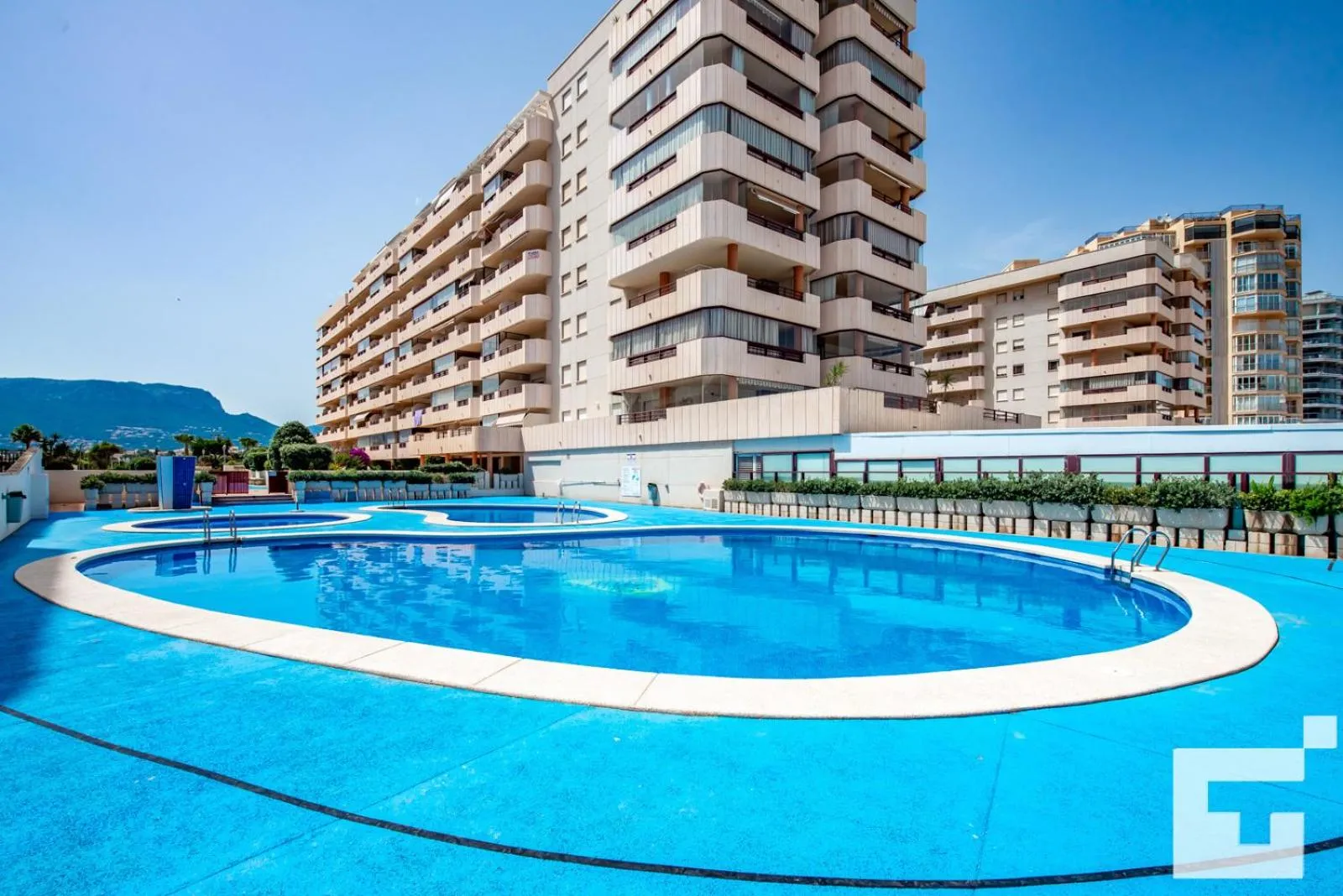 Swimming pool in Apartamento Topacio I 32A - Grupo Turis
