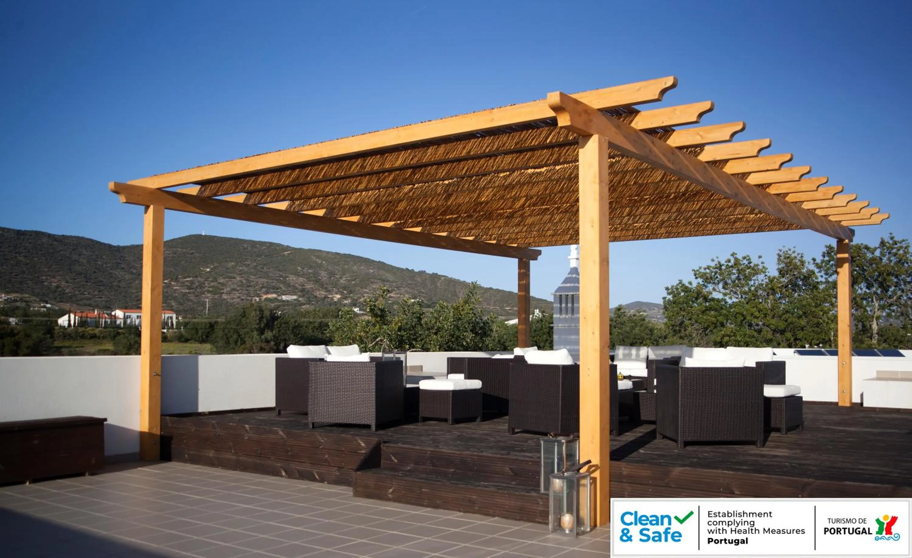 Balcony/Terrace in Mercedes Country House