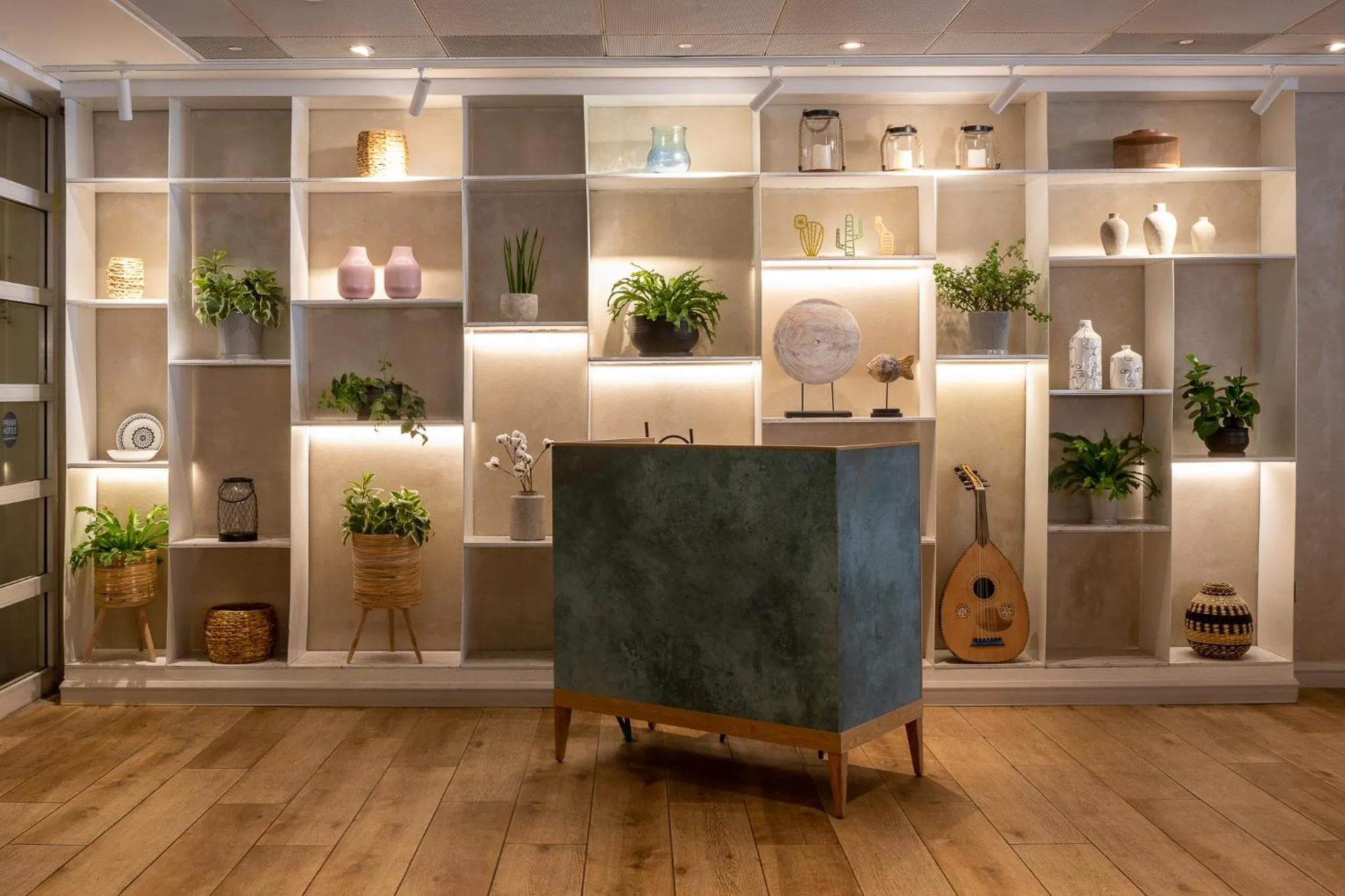 Lobby or reception in Prima Galil Tiberias Hotel