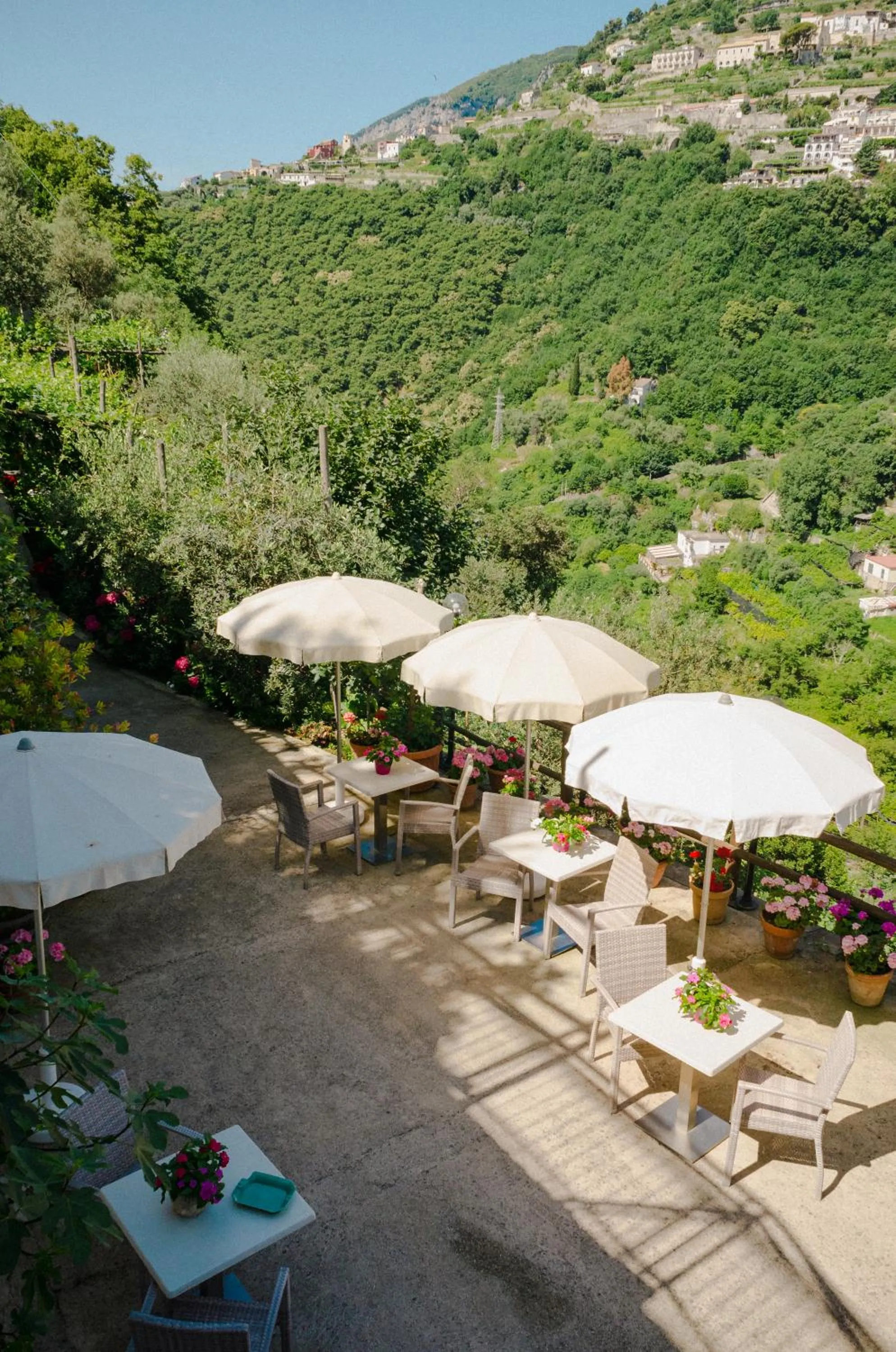 Bird's eye view in Rosa e Valentino