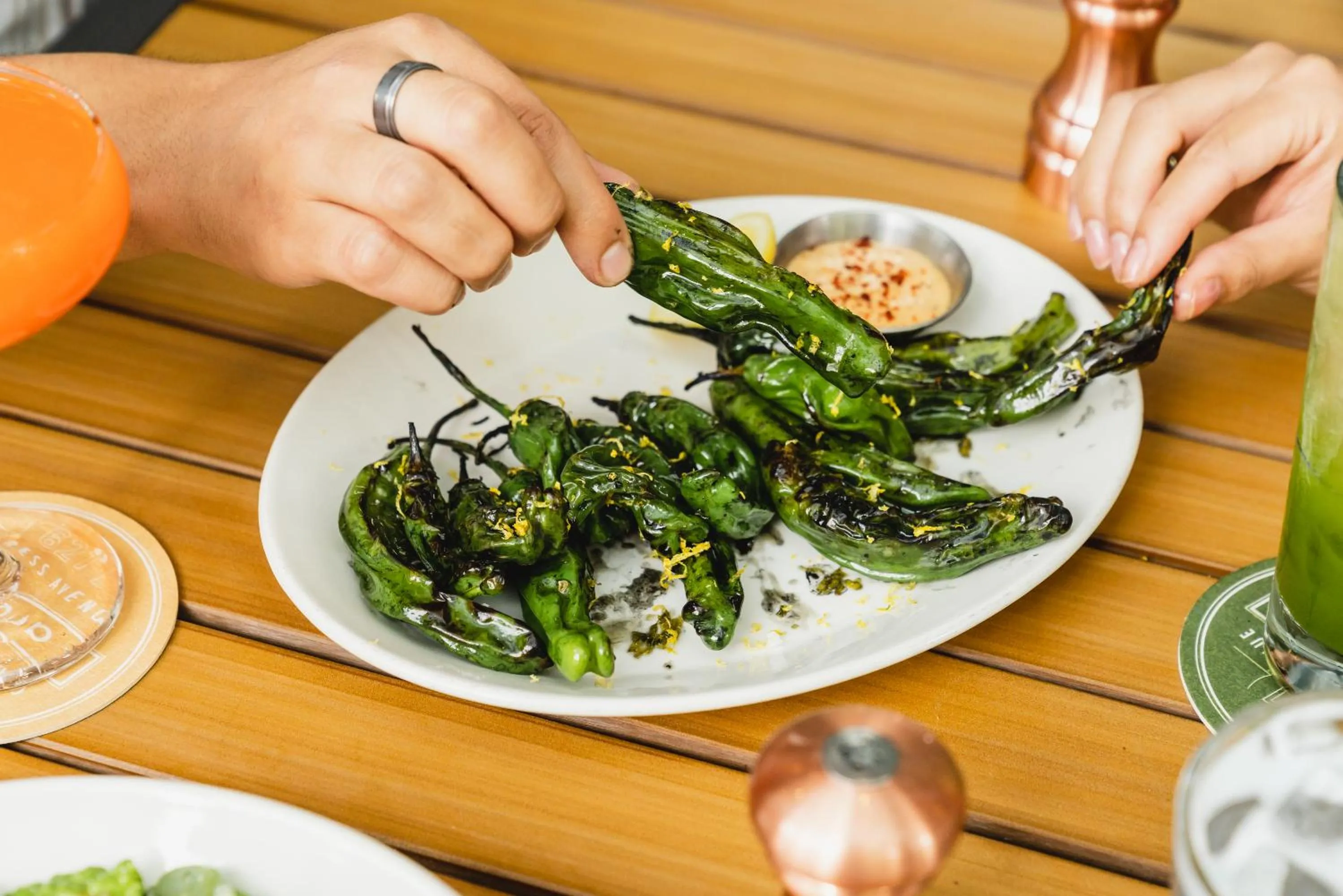 Food close-up in Aloft Austin Downtown