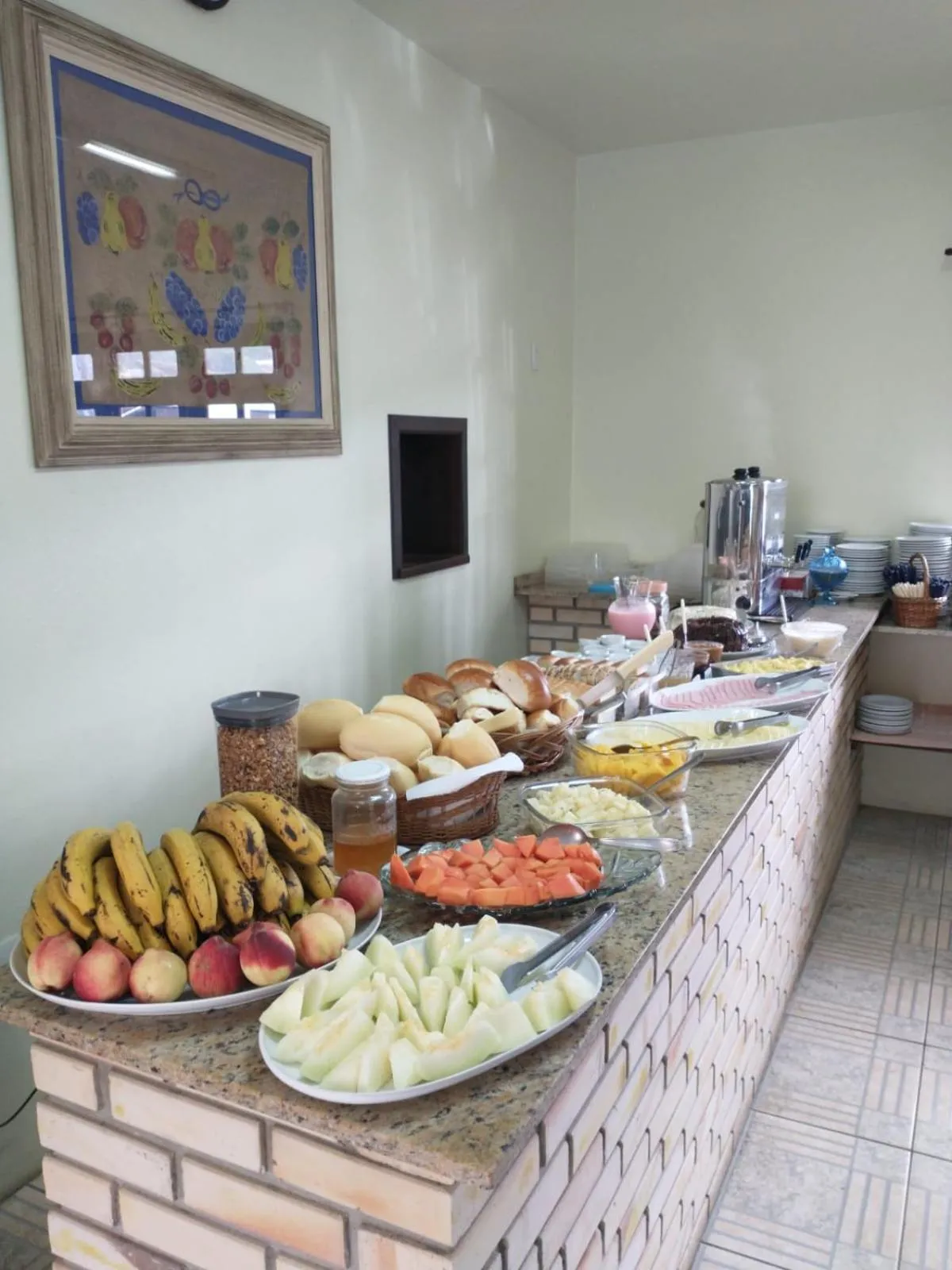 Breakfast in Pousada Baleia Franca