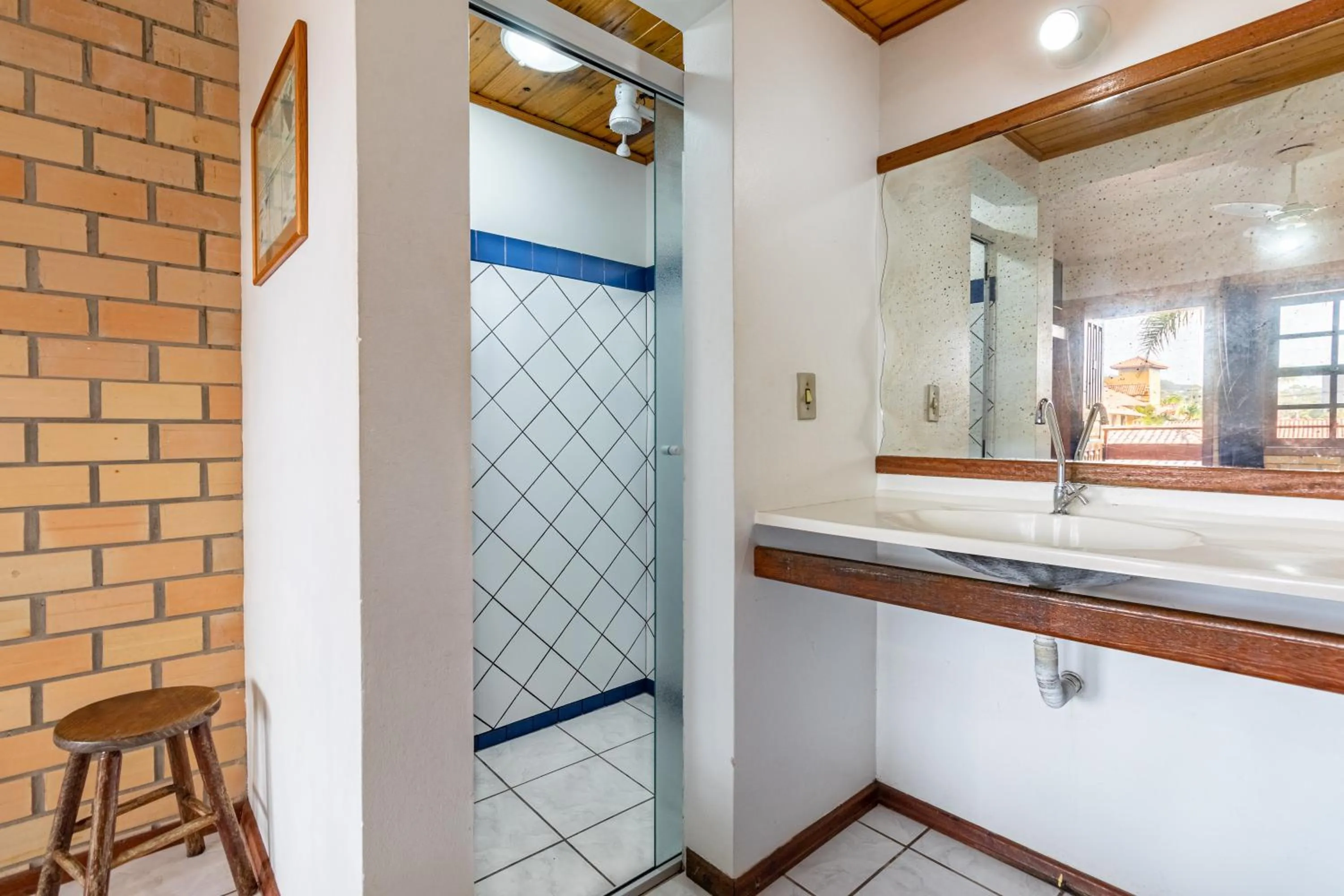 Bathroom in Pousada Baleia Franca