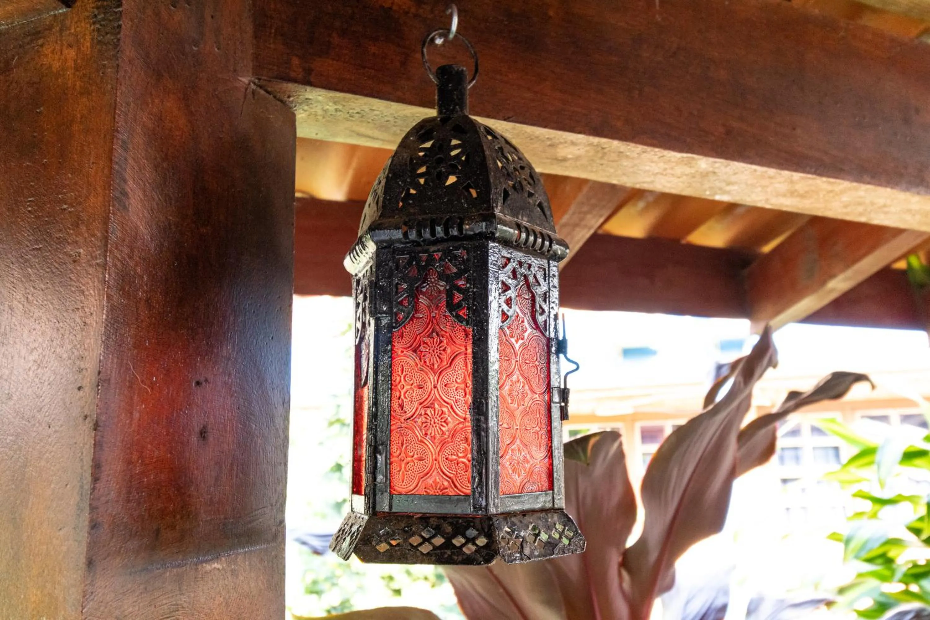 Decorative detail in Pousada Baleia Franca