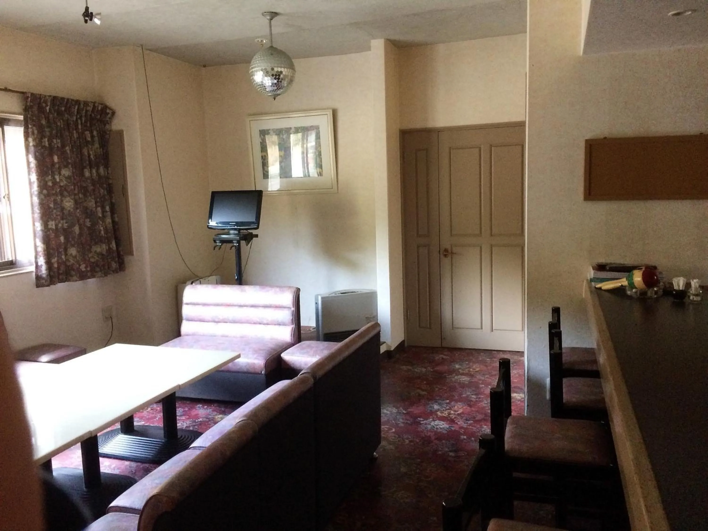 Karaoke in Minshuku Ryokan Kawai