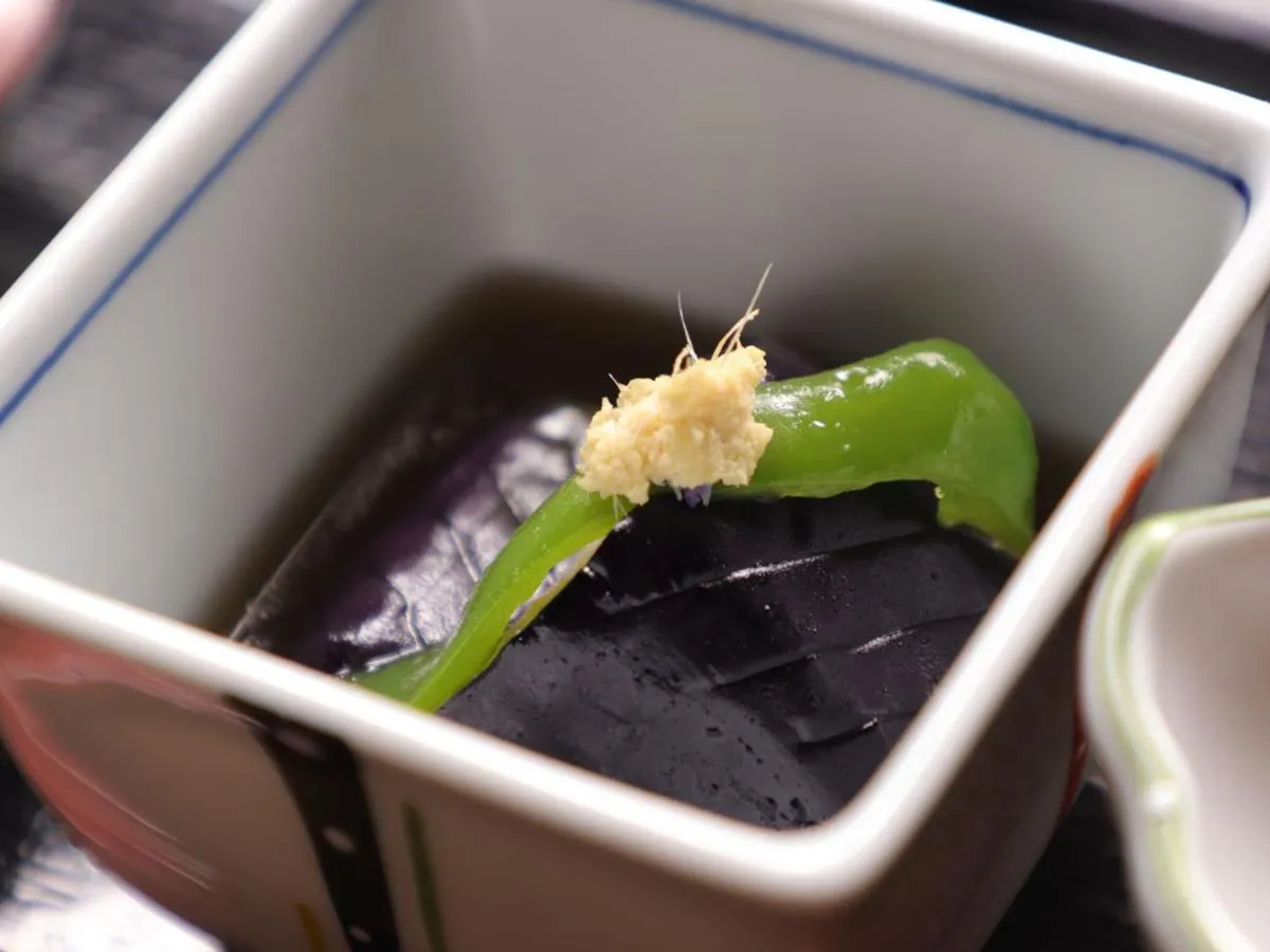 Food close-up in Minshuku Ryokan Kawai
