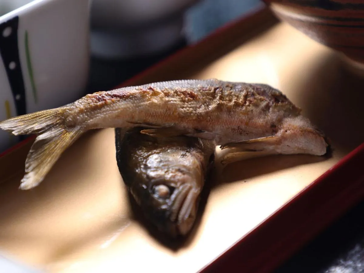 Food close-up in Minshuku Ryokan Kawai