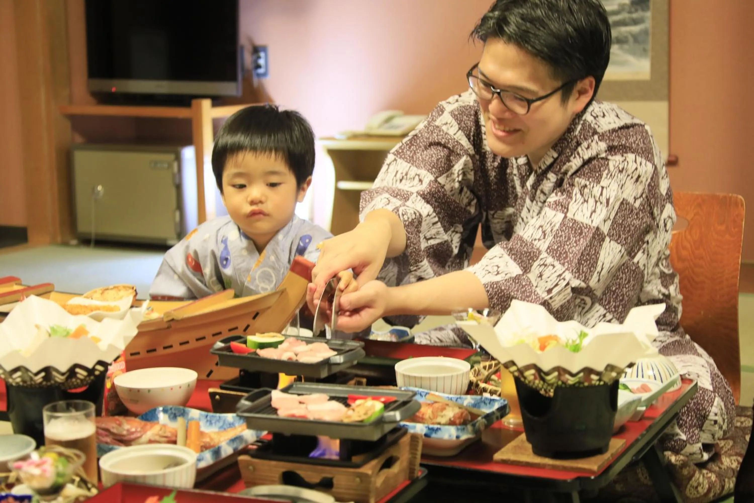 Dinner in Yutorelo Toyako