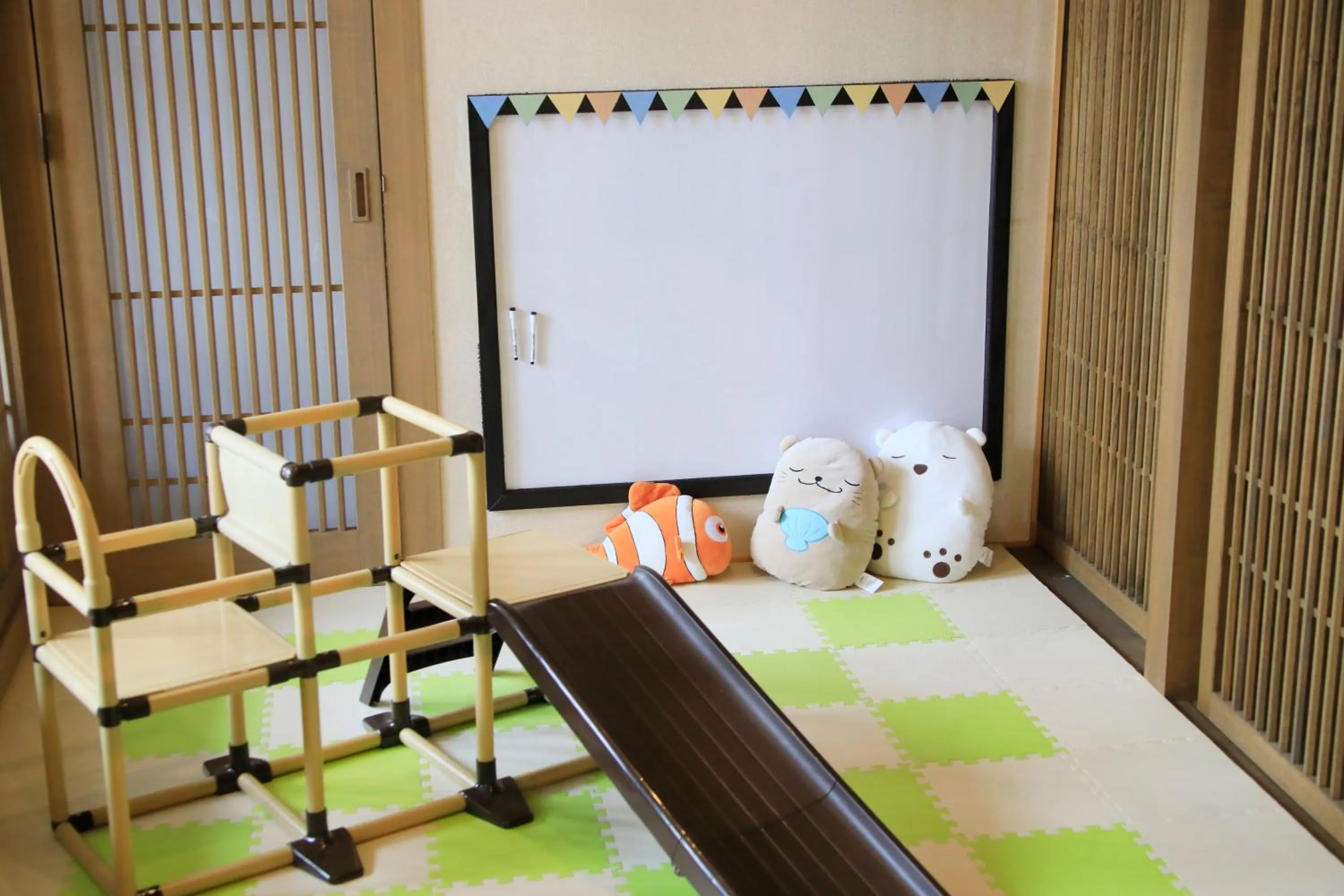 Children play ground in Yutorelo Toyako