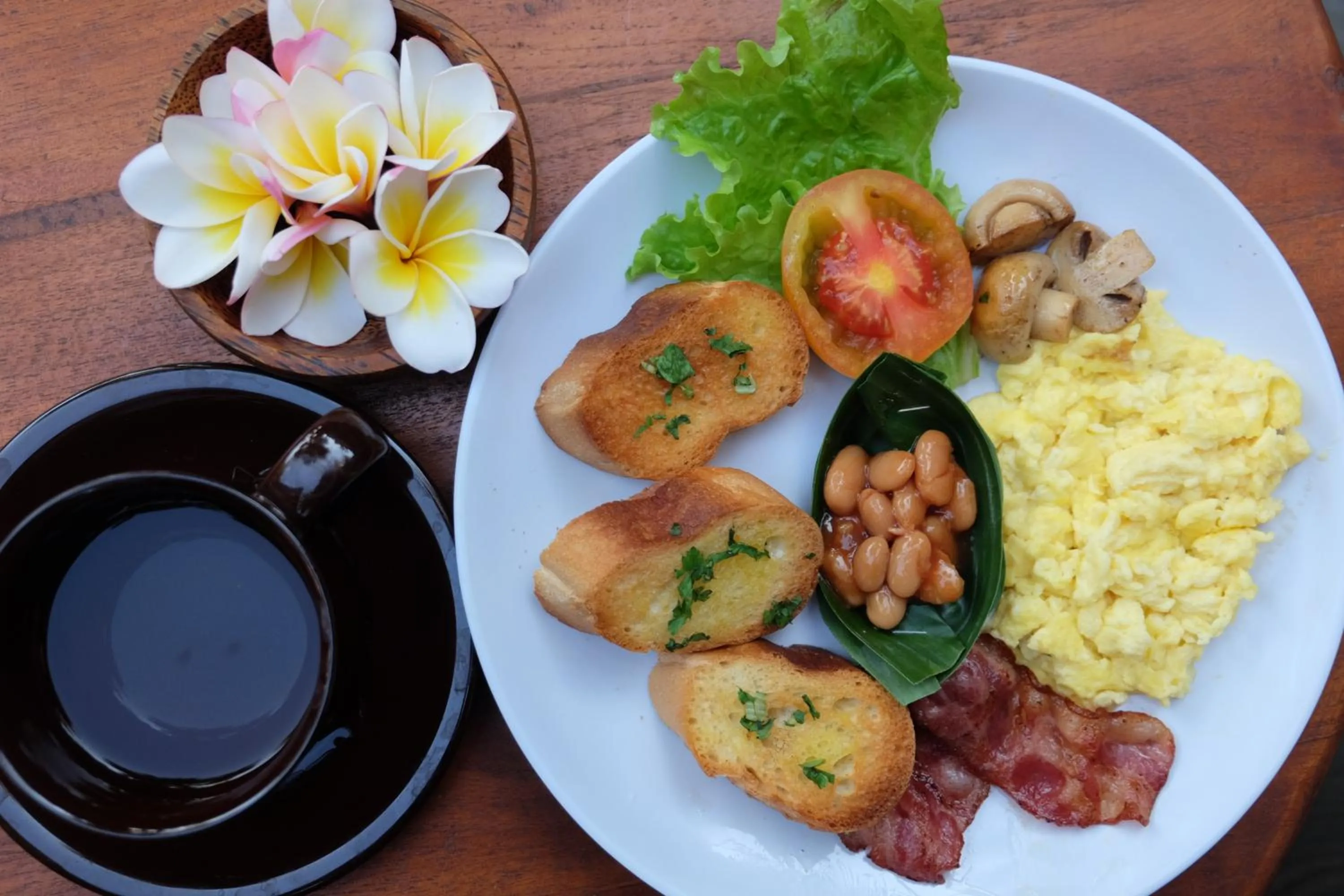 English/Irish breakfast in D'Pande Kuta