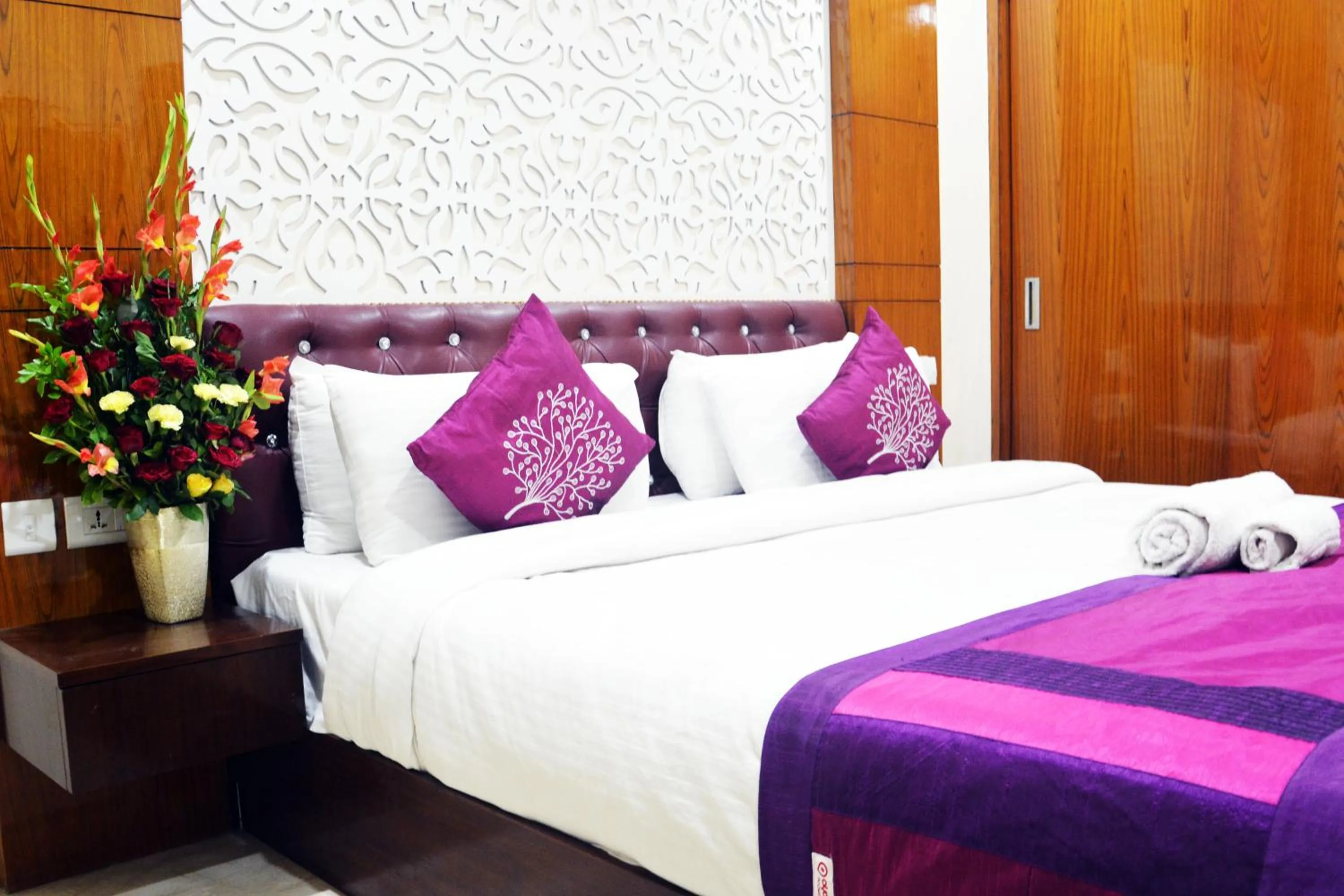 Bedroom, Bed in Trinity Corporate Udyog Vihar