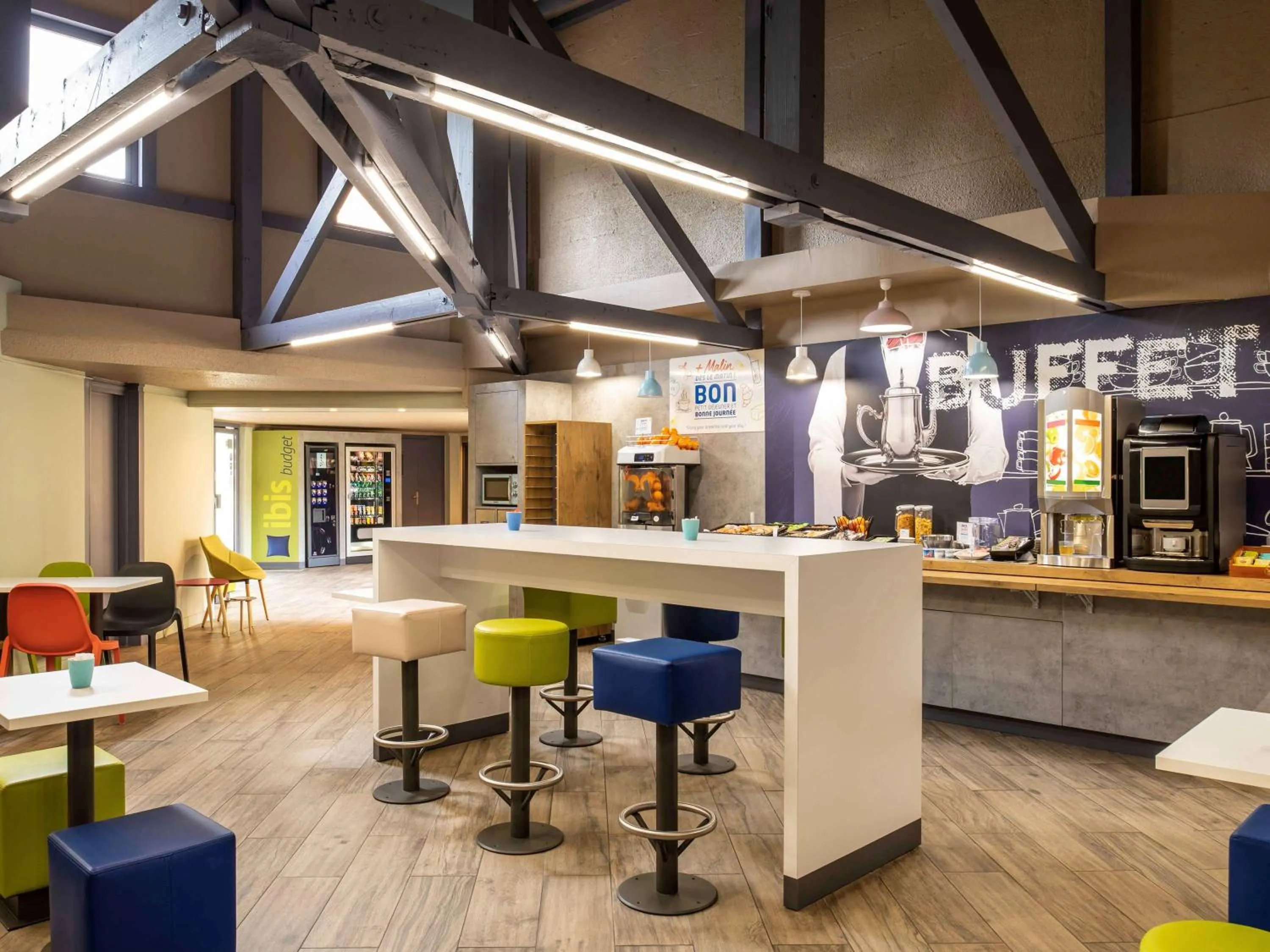 Breakfast in ibis budget Saint-Ouen-l'Aumône