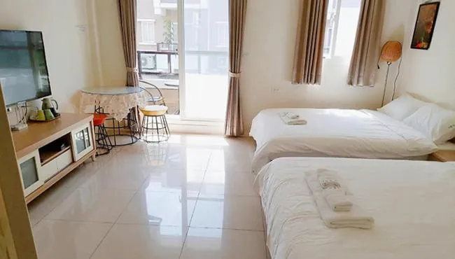 Balcony/Terrace, Bed in Beyond Home