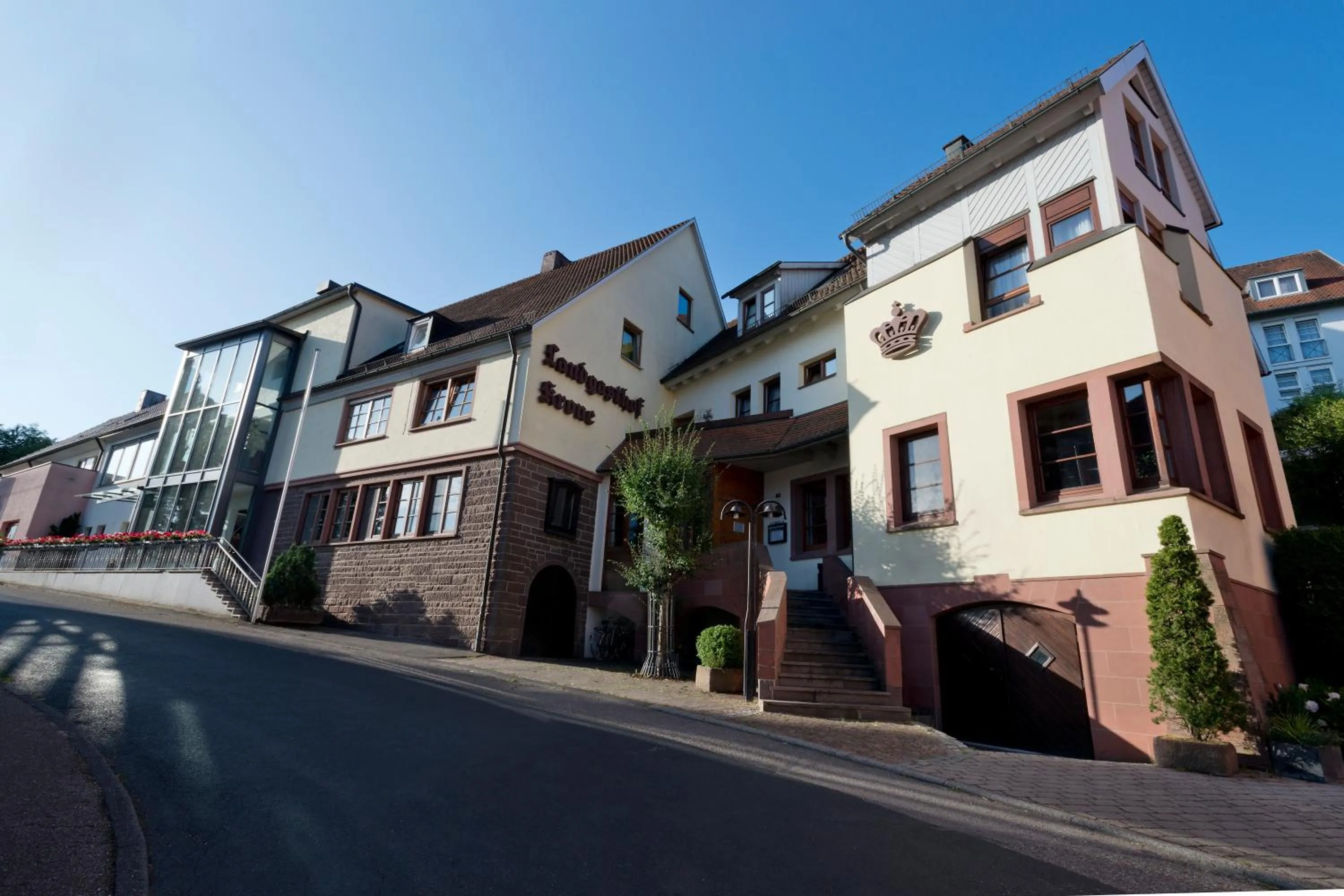 Property building in Landhotel Gasthof Krone