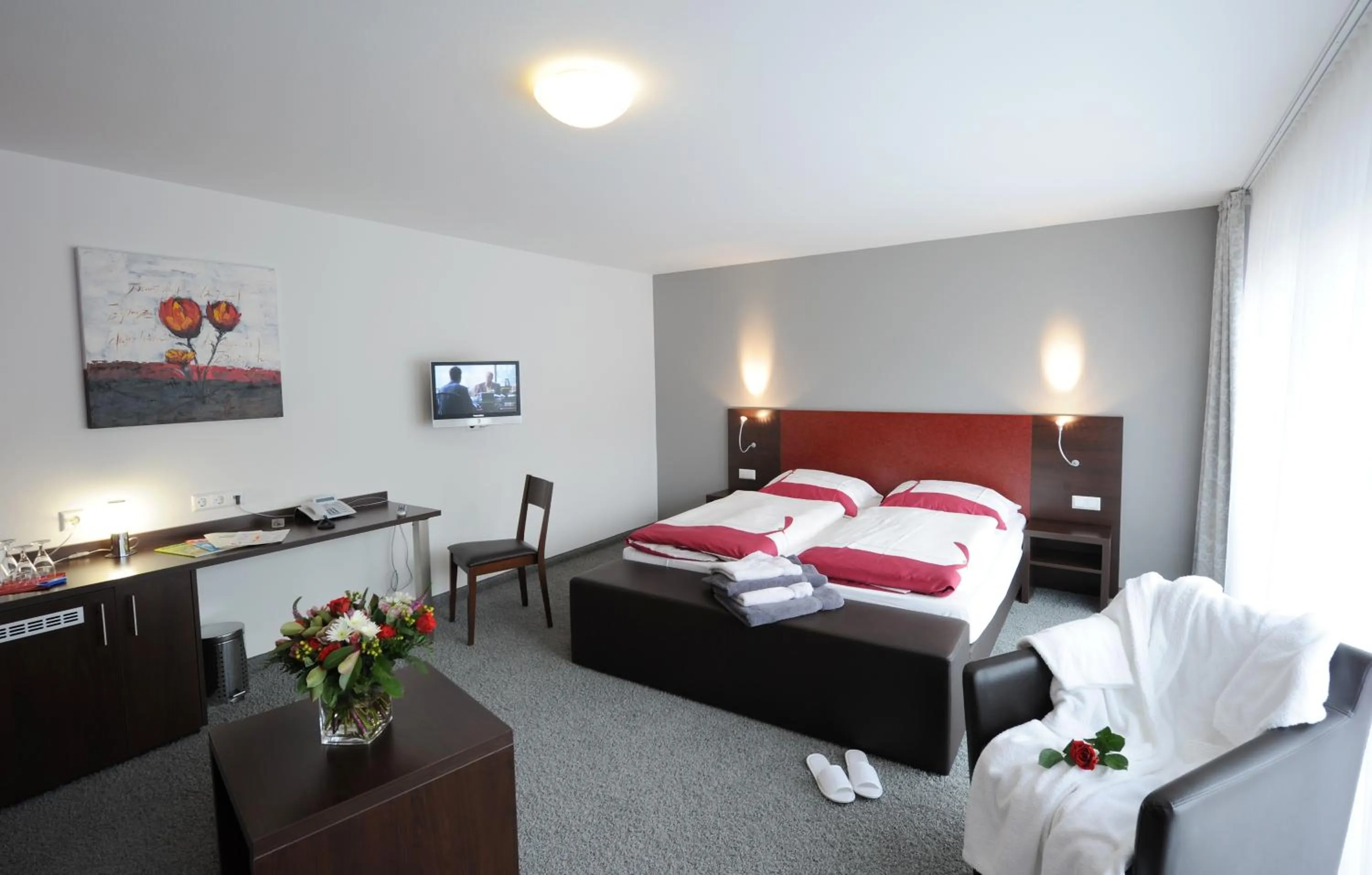 Bed in Landhotel Gasthof Krone