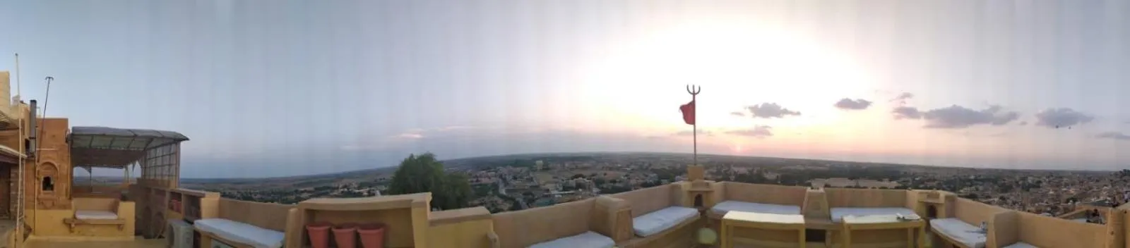 City view in Fort Villa