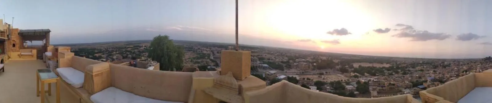 City view in Fort Villa