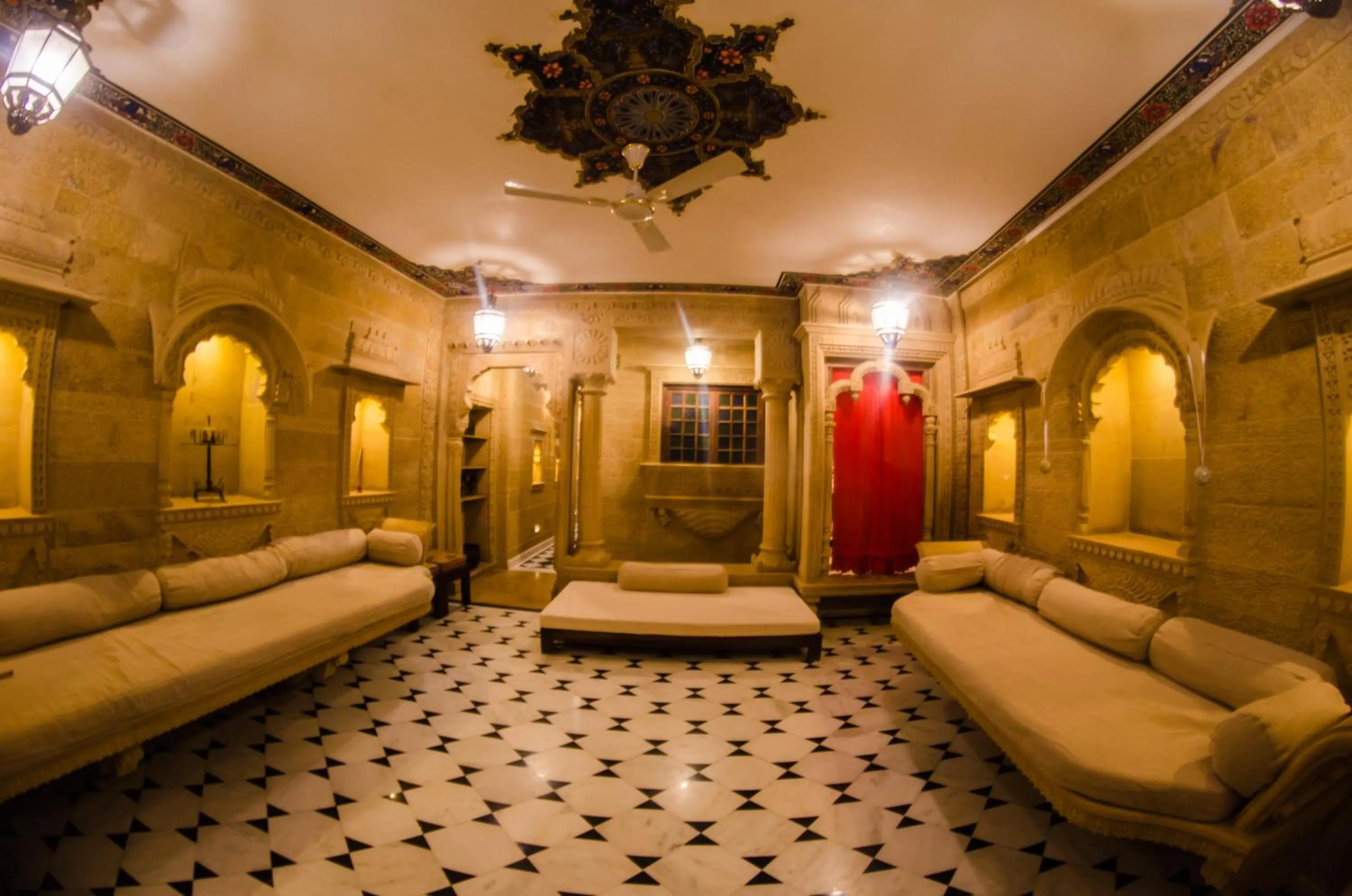 Lobby or reception in Fort Villa