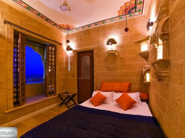Bathroom, Bed in Fort Villa
