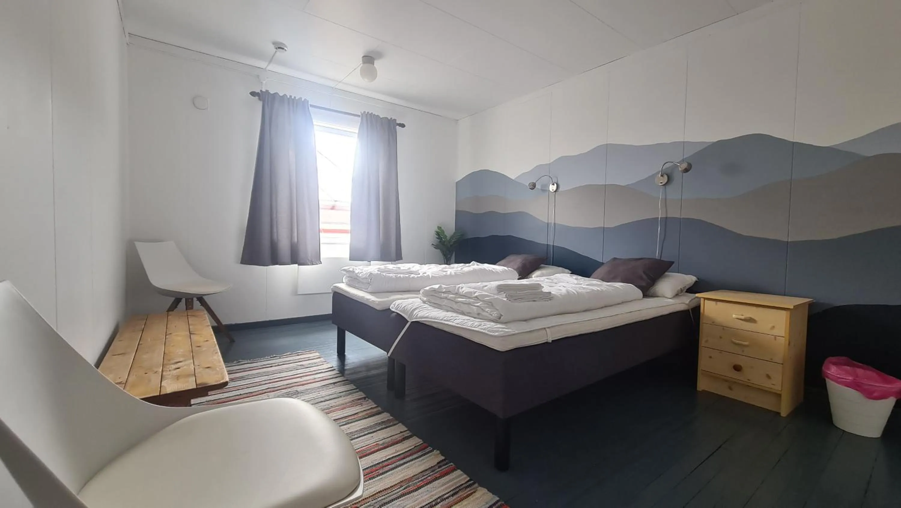Bed in Lydersen Rorbuer Budget Hostel & Private Apartments