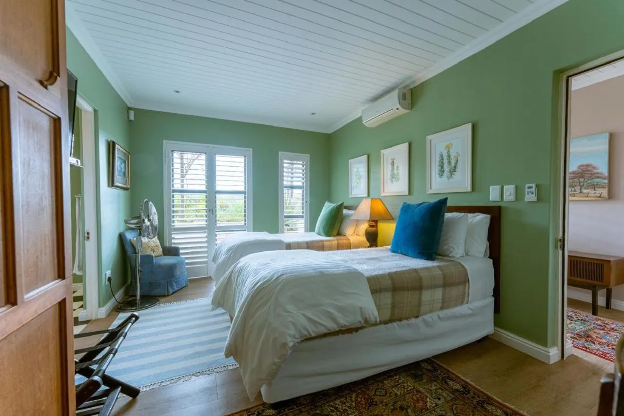 Bed in Vineyard Views Country House