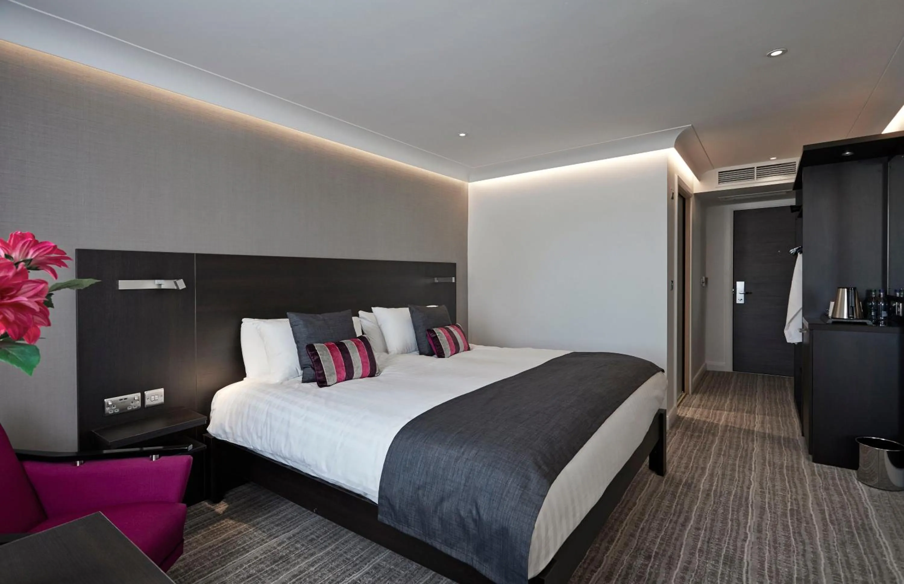 Bed in The Old Palace Lodge