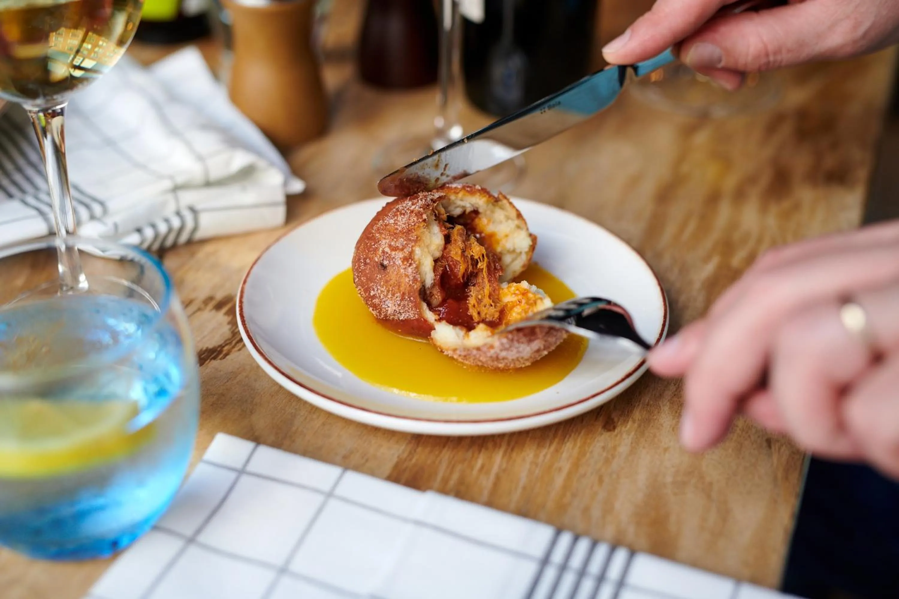 Food close-up in The Chamberlain