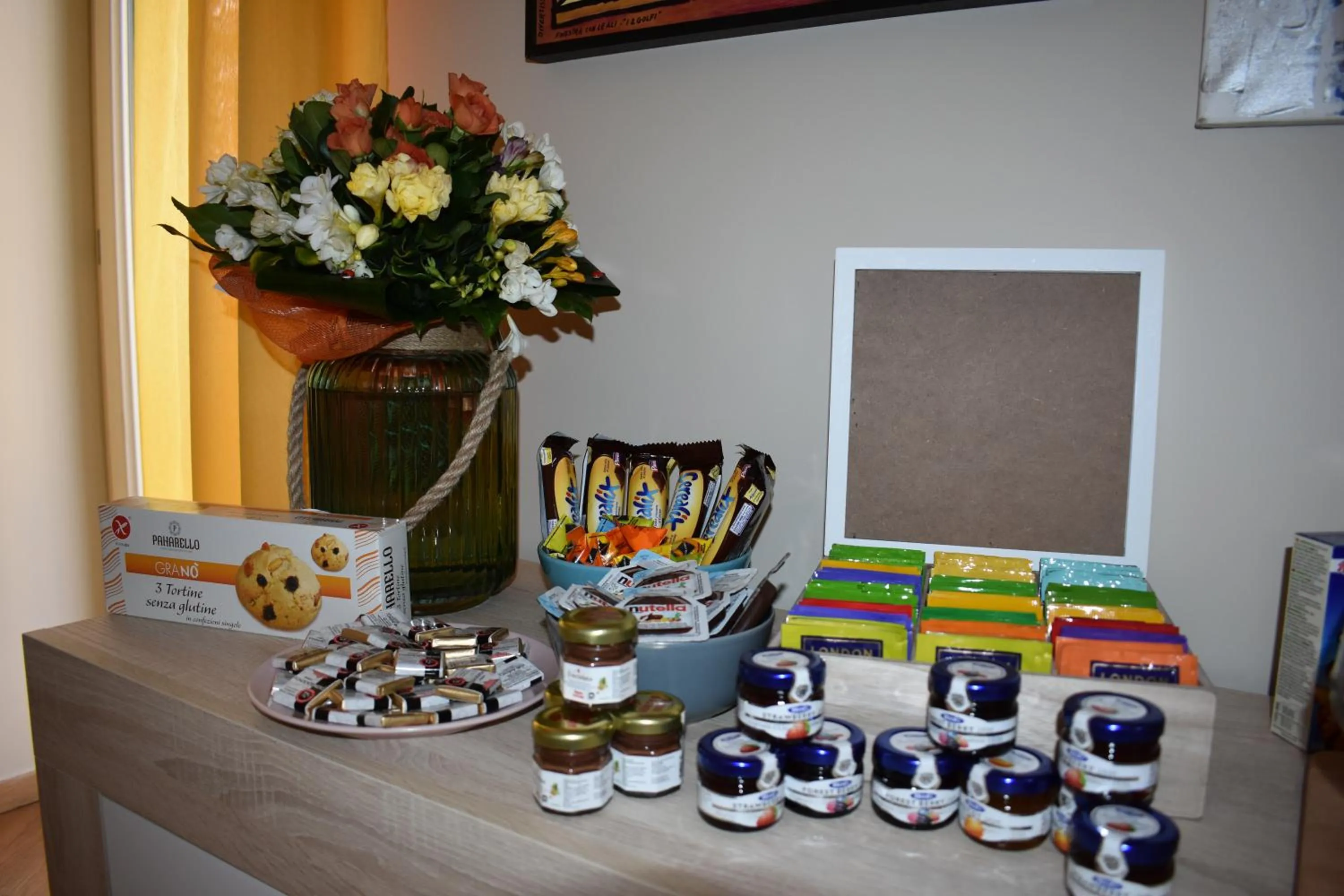 Italian breakfast in I Vicerè B&B Deluxe