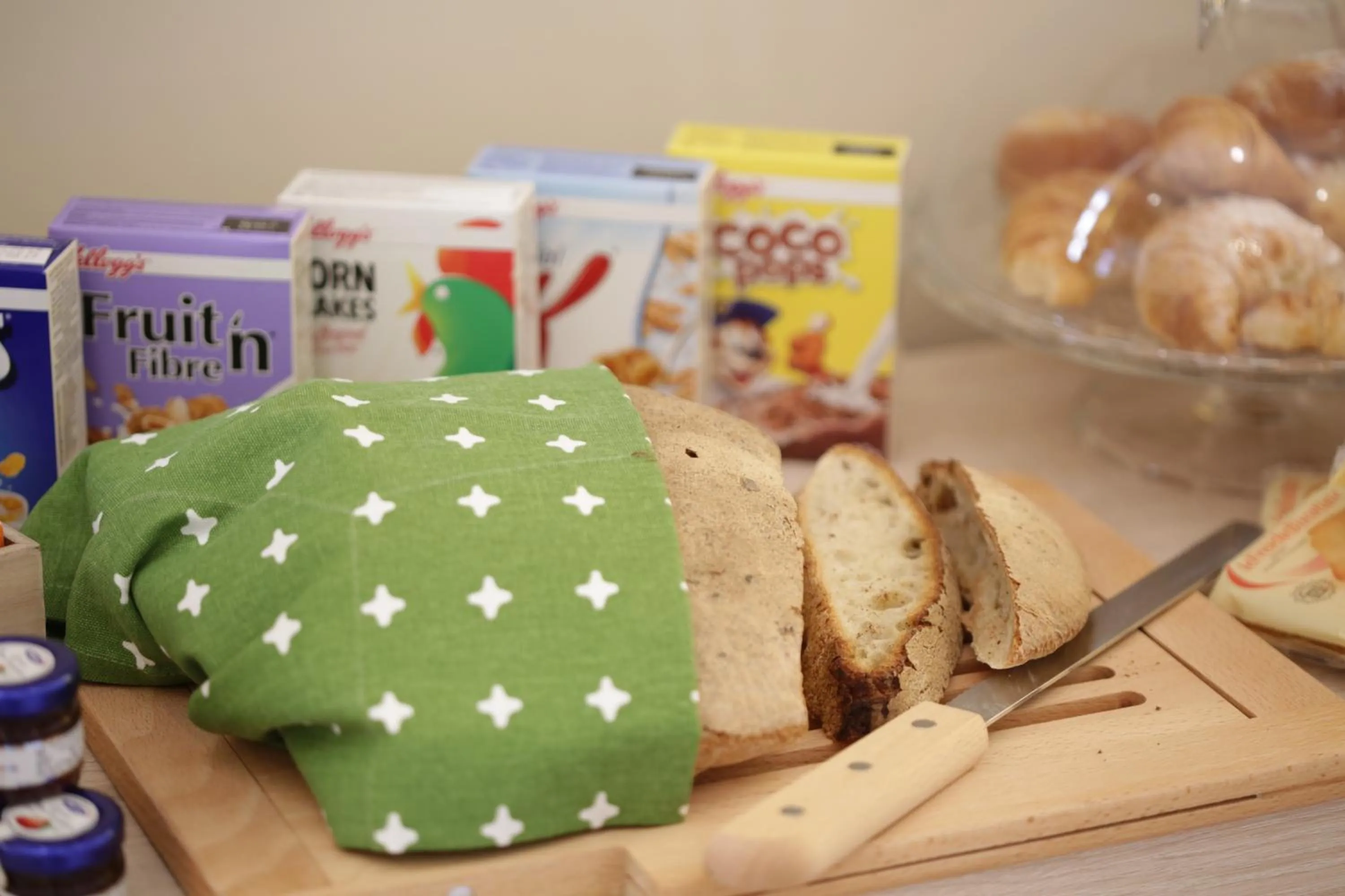 Italian breakfast in I Vicerè B&B Deluxe