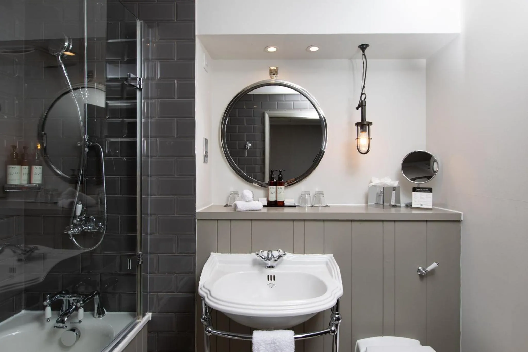 Bathroom in Kimpton Charlotte Square by IHG