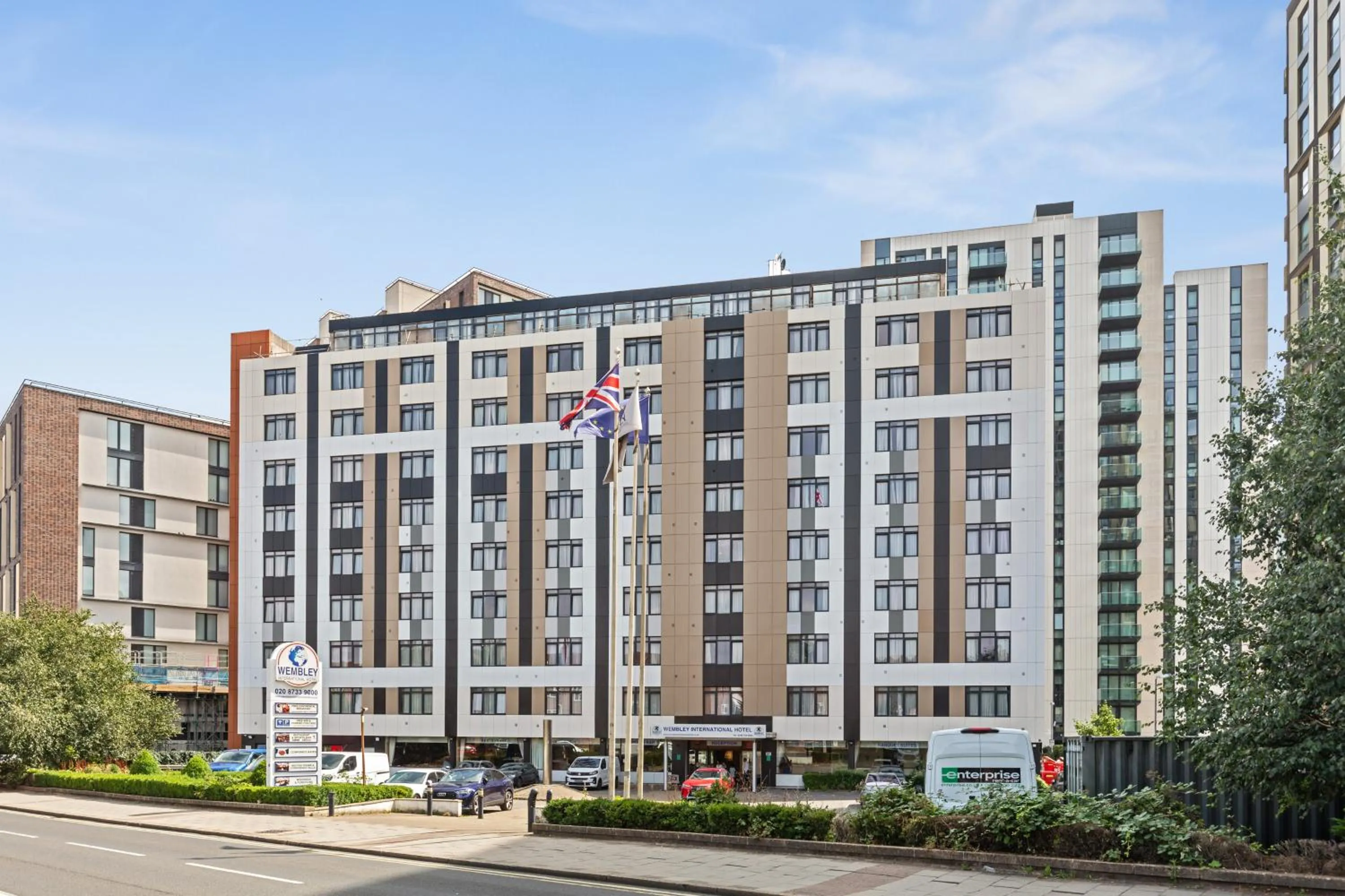 Property building in London - Wembley International Hotel