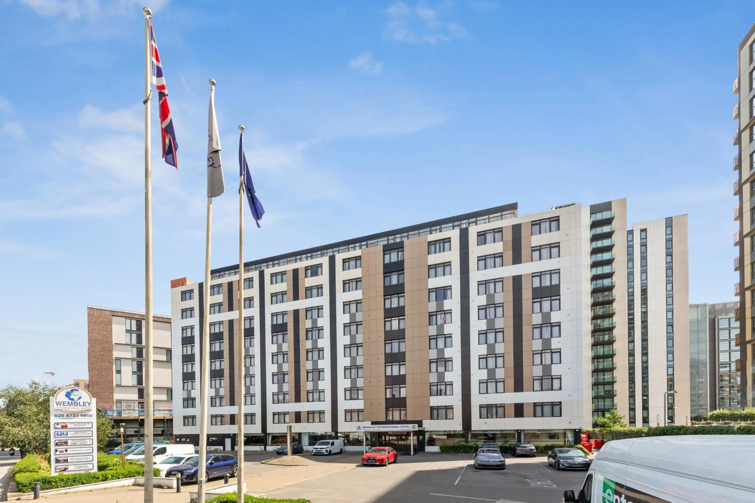 Property building in London - Wembley International Hotel