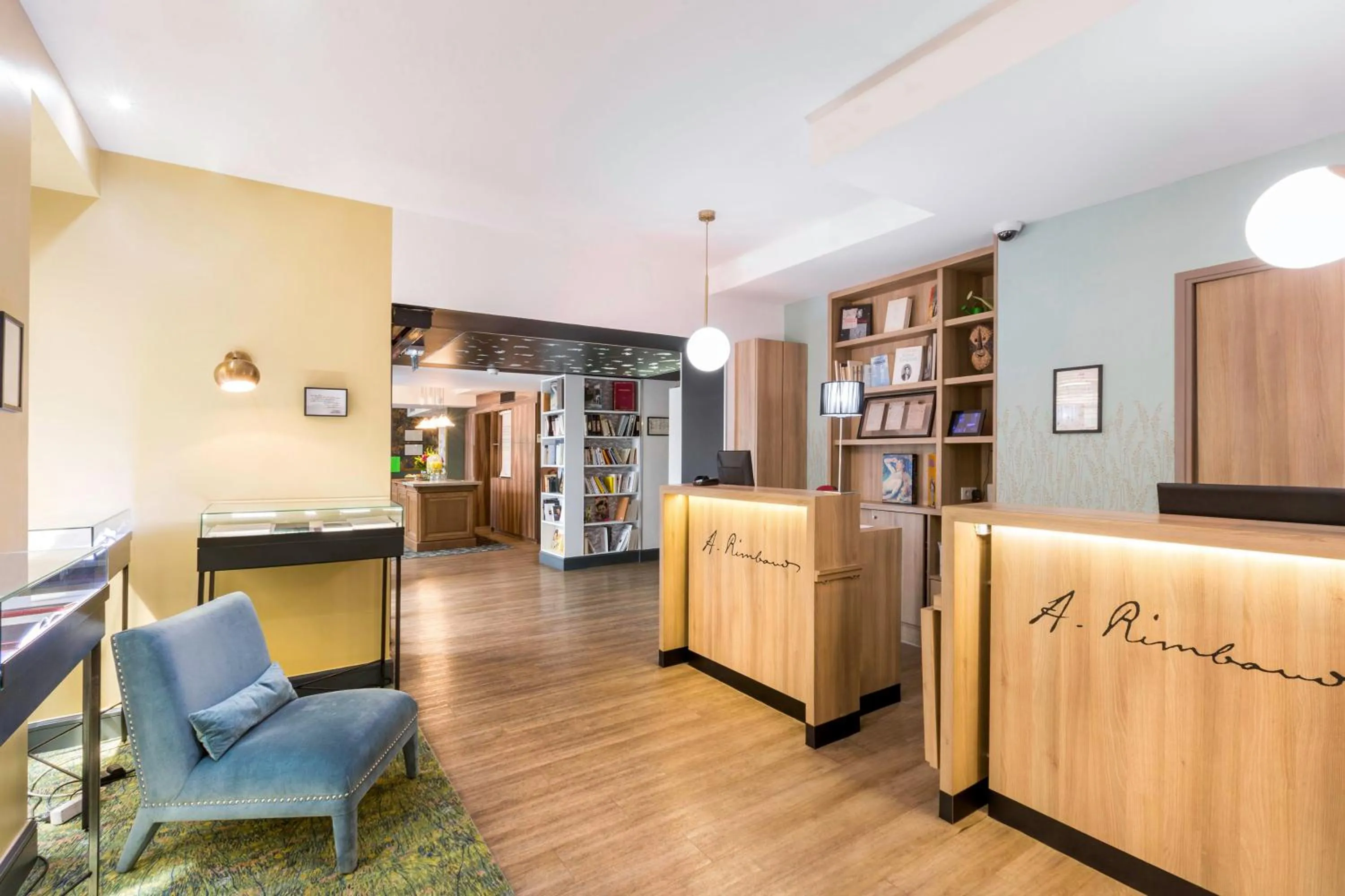 Lobby or reception in Hôtel Littéraire Arthur Rimbaud, BW Signature Collection